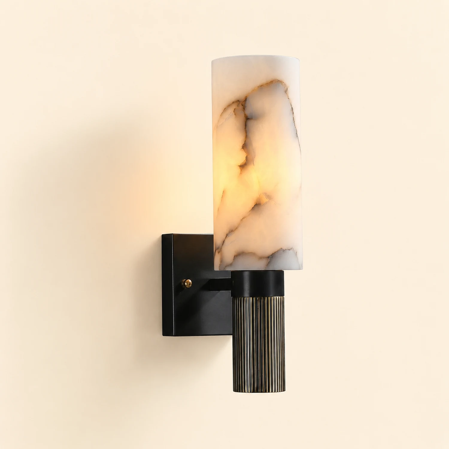 Torch Marble Sconce - Lumpaz