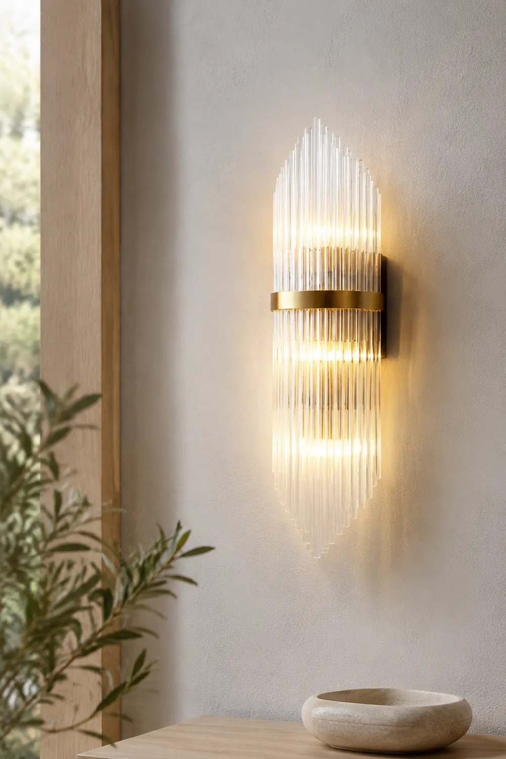 Crystal Wall Lamp - Lumpaz