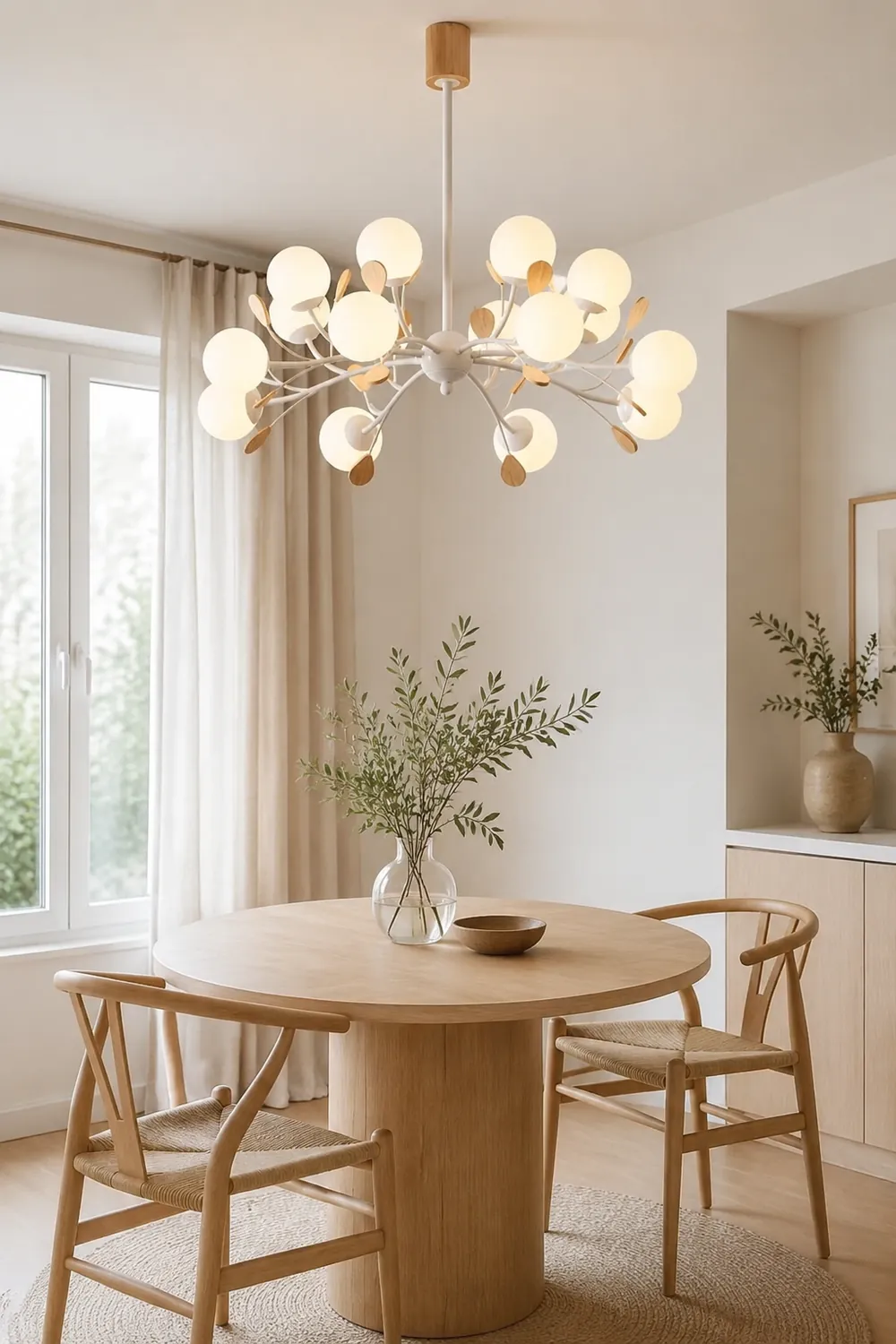 Modern Firefly Glass Chandelier - Lumpaz