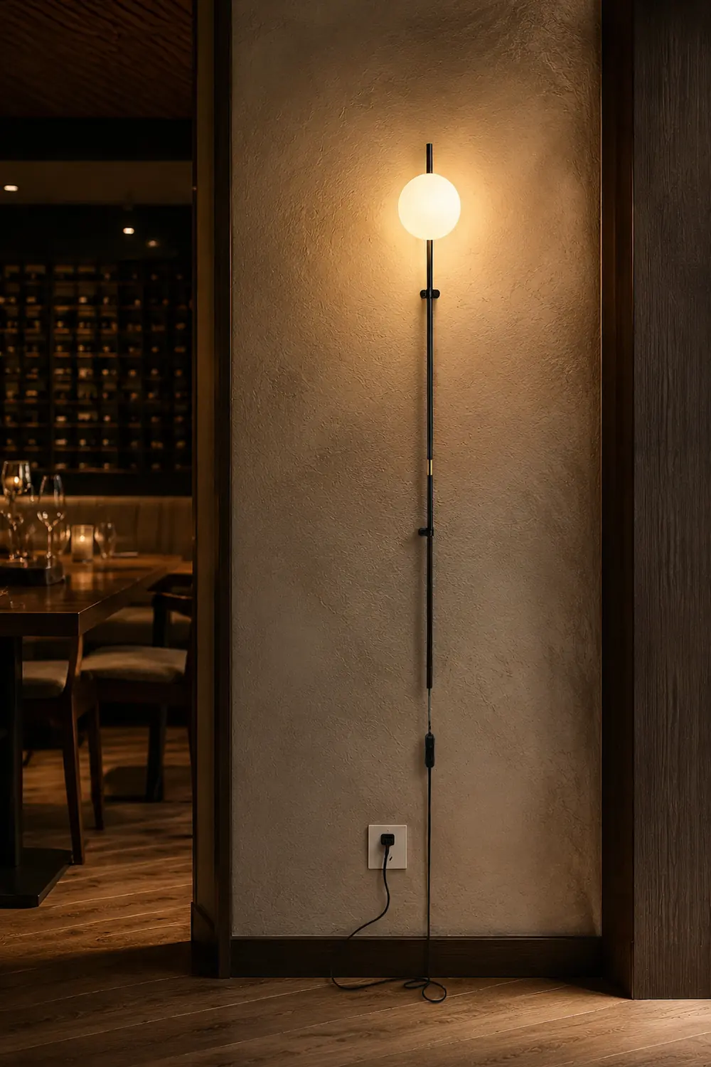 Funiculi Plug In Wall Lamp - Lumpaz