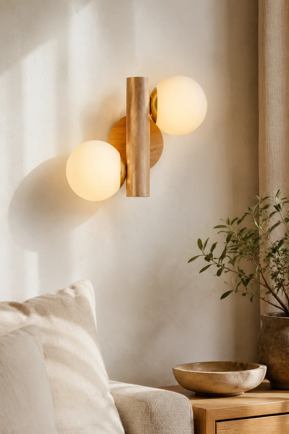 Tupelo Double Sconce - Lumpaz