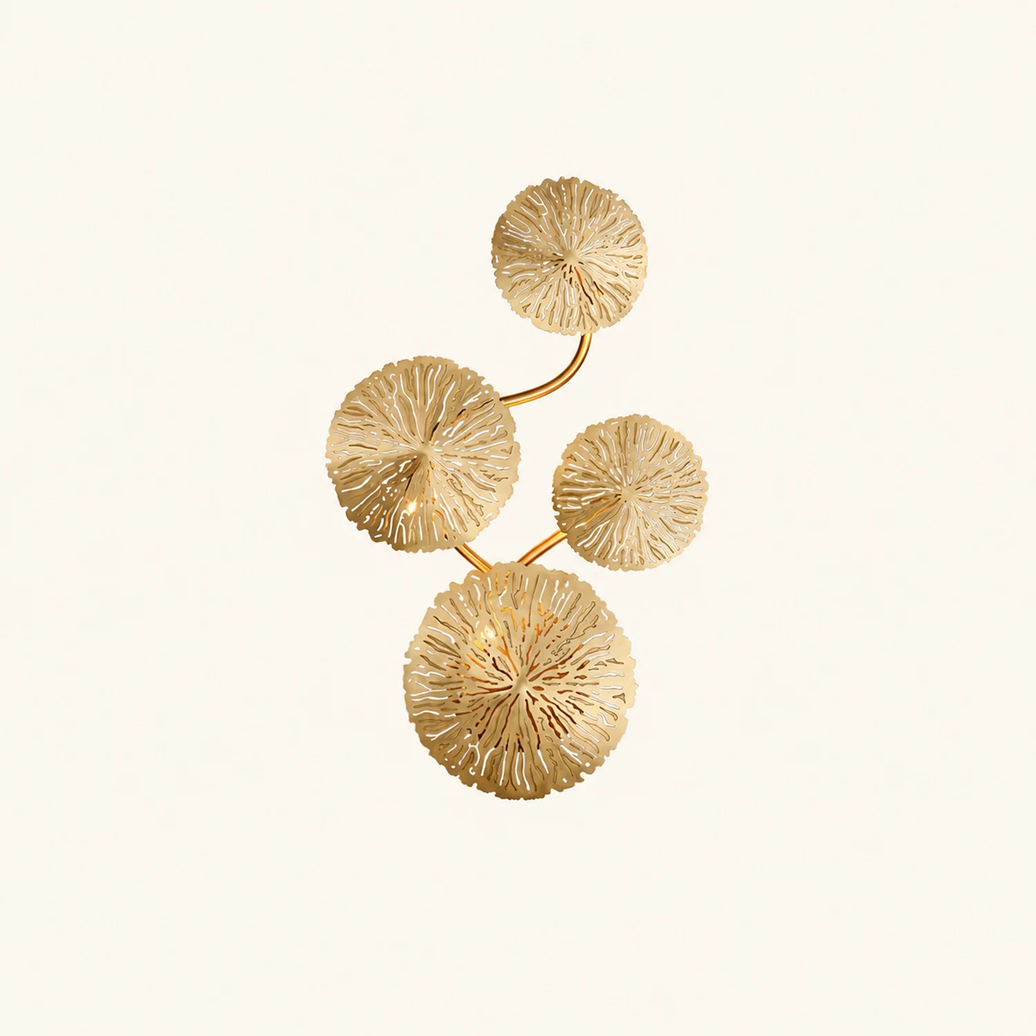 Lotus Leaf Wall Sconce - Lumpaz