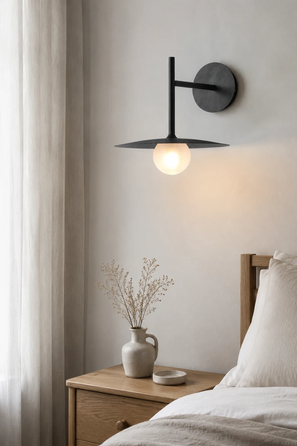 Gea Iron Wall Lamp - Lumpaz