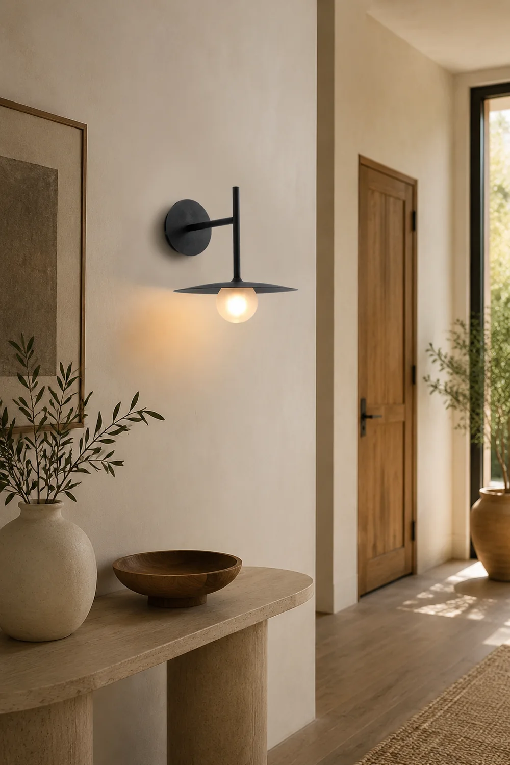 Gea Iron Wall Lamp - Lumpaz