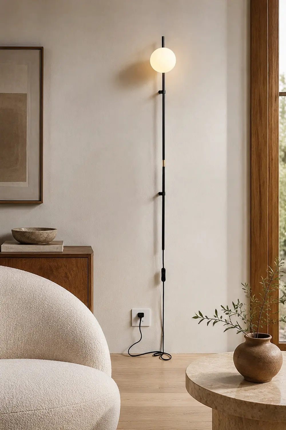 Funiculi Plug In Wall Lamp - Lumpaz