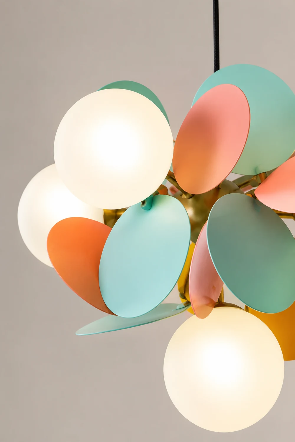 Modern Multicolored Flower-Branch Shaped Ceiling Chandelier Light - Lumpaz