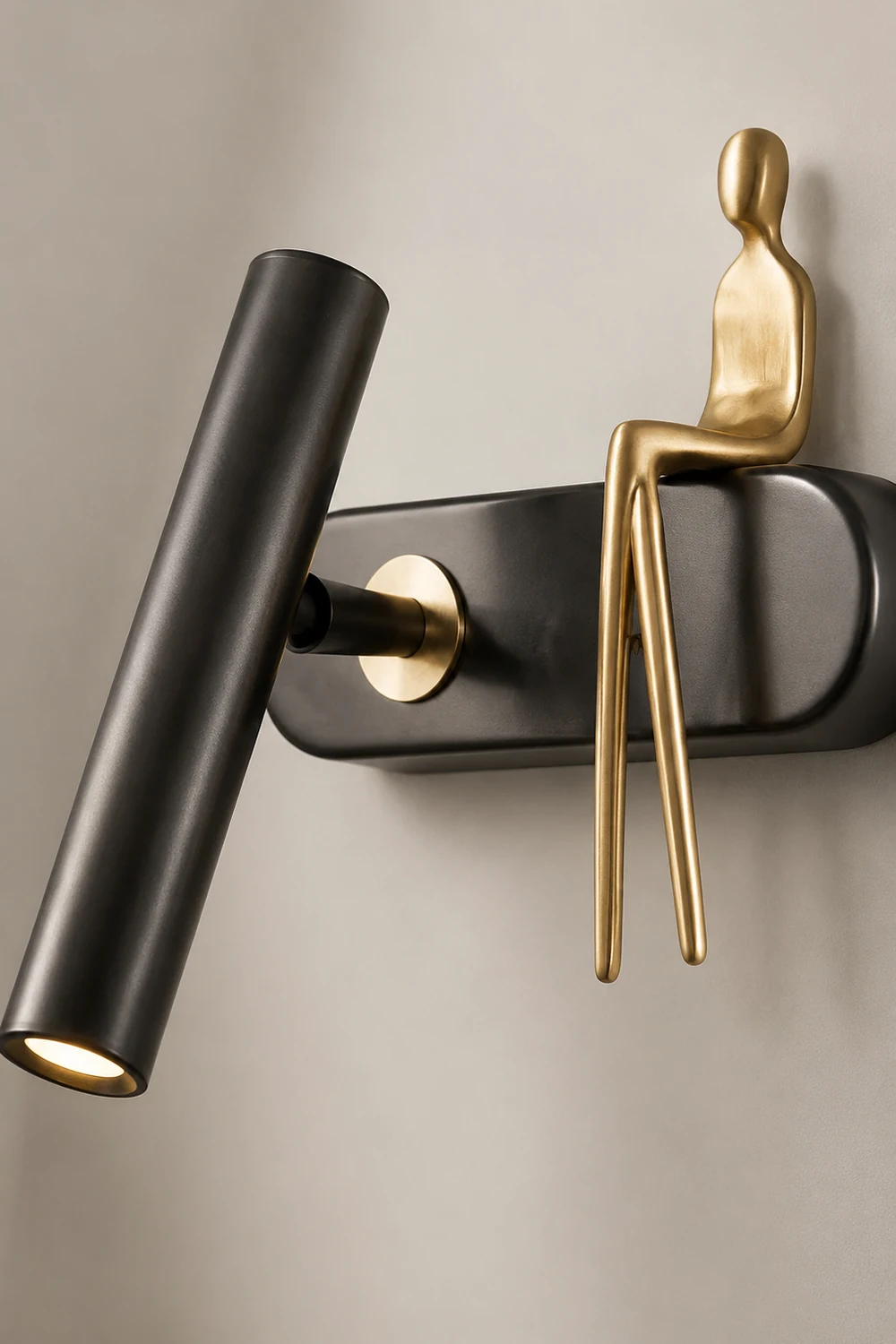 Brass Villain Wall Lamp - Lumpaz