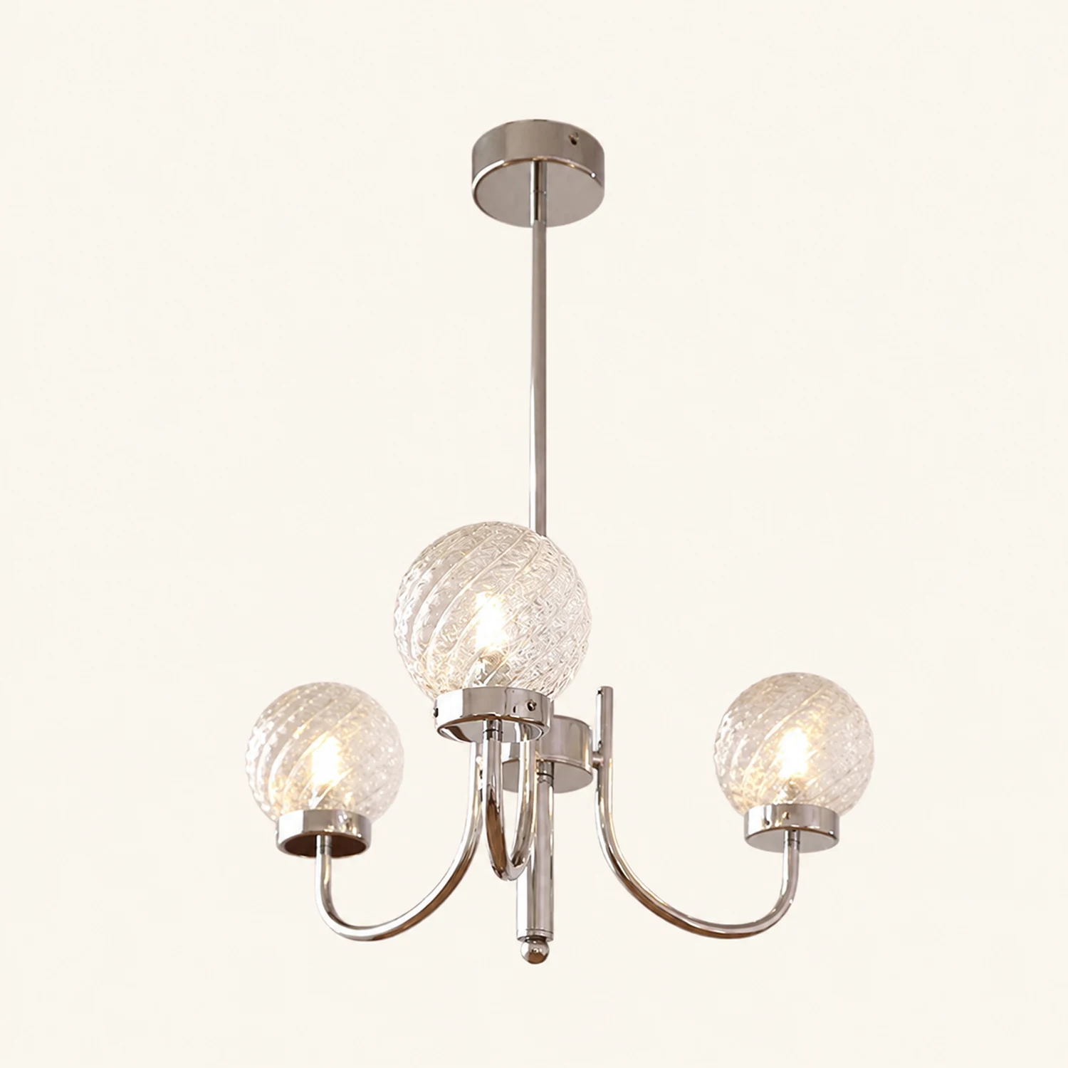 Light Luxury Glass Ball Bedroom Chandeliers - Lumpaz