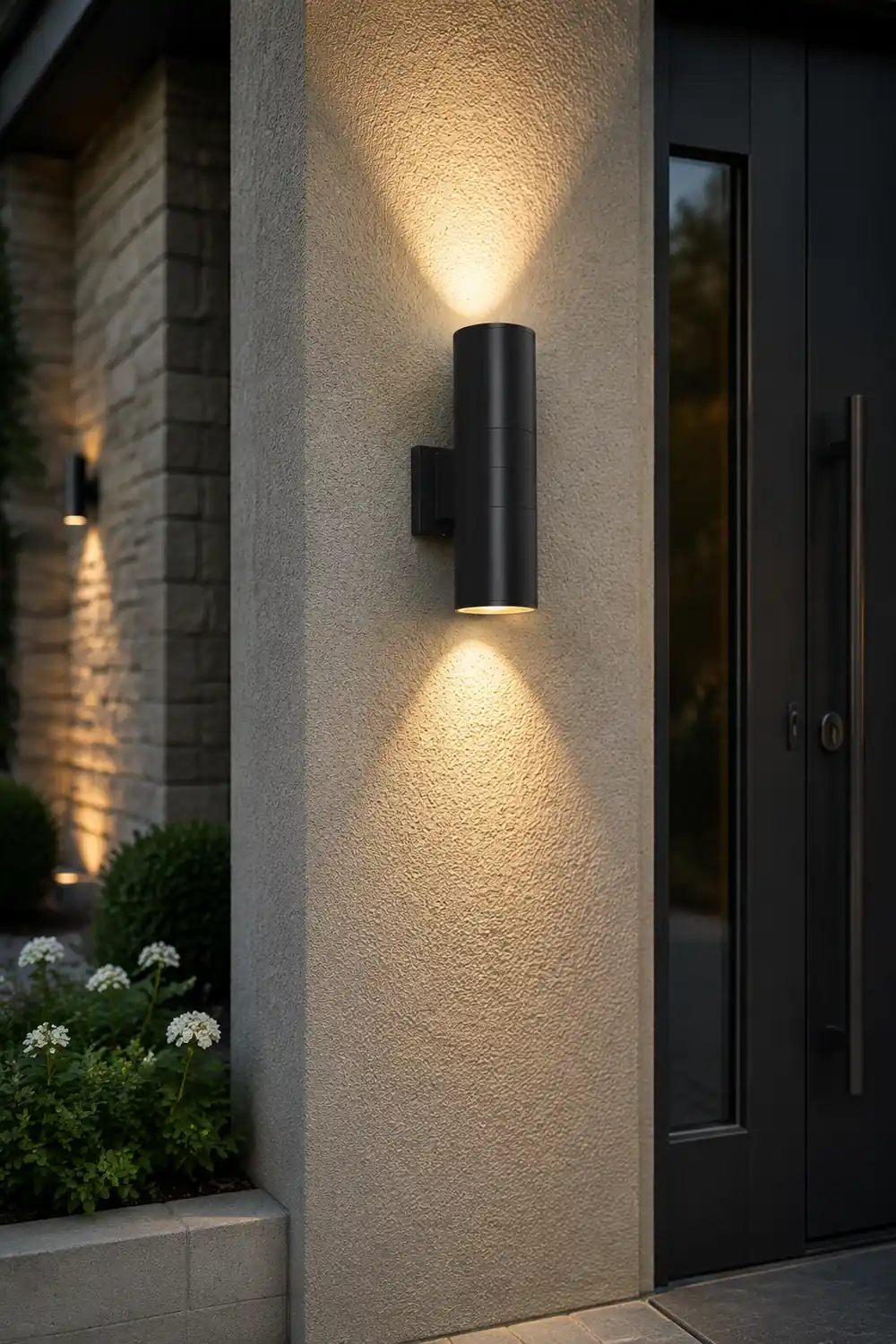 Cylindrical Outdoor Wall Light - Lumpaz