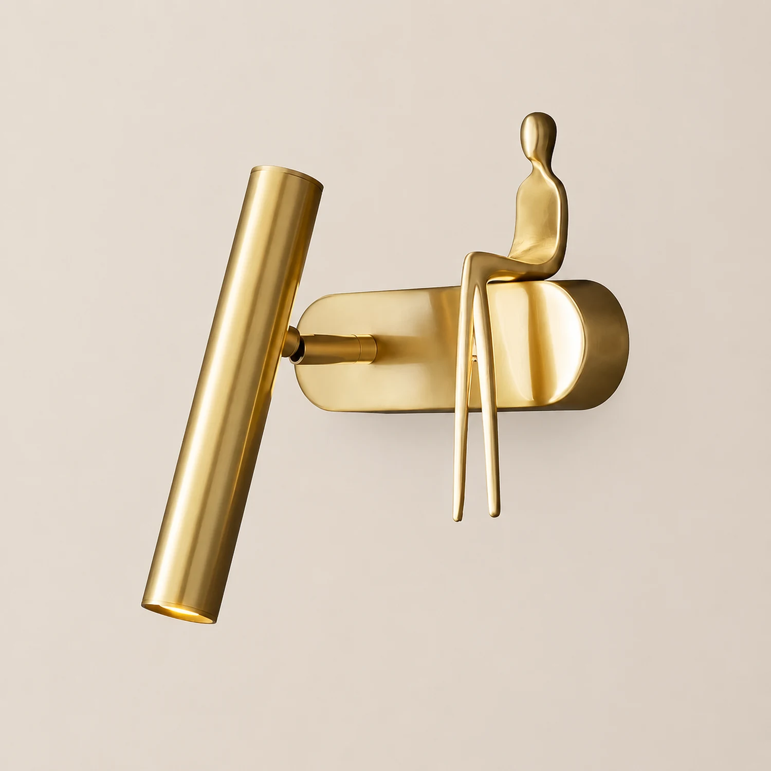 Brass Villain Wall Lamp - Lumpaz
