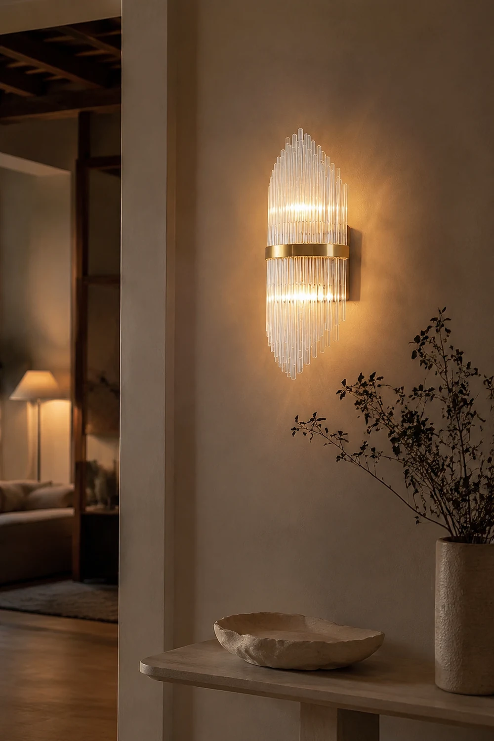 Crystal Wall Lamp - Lumpaz