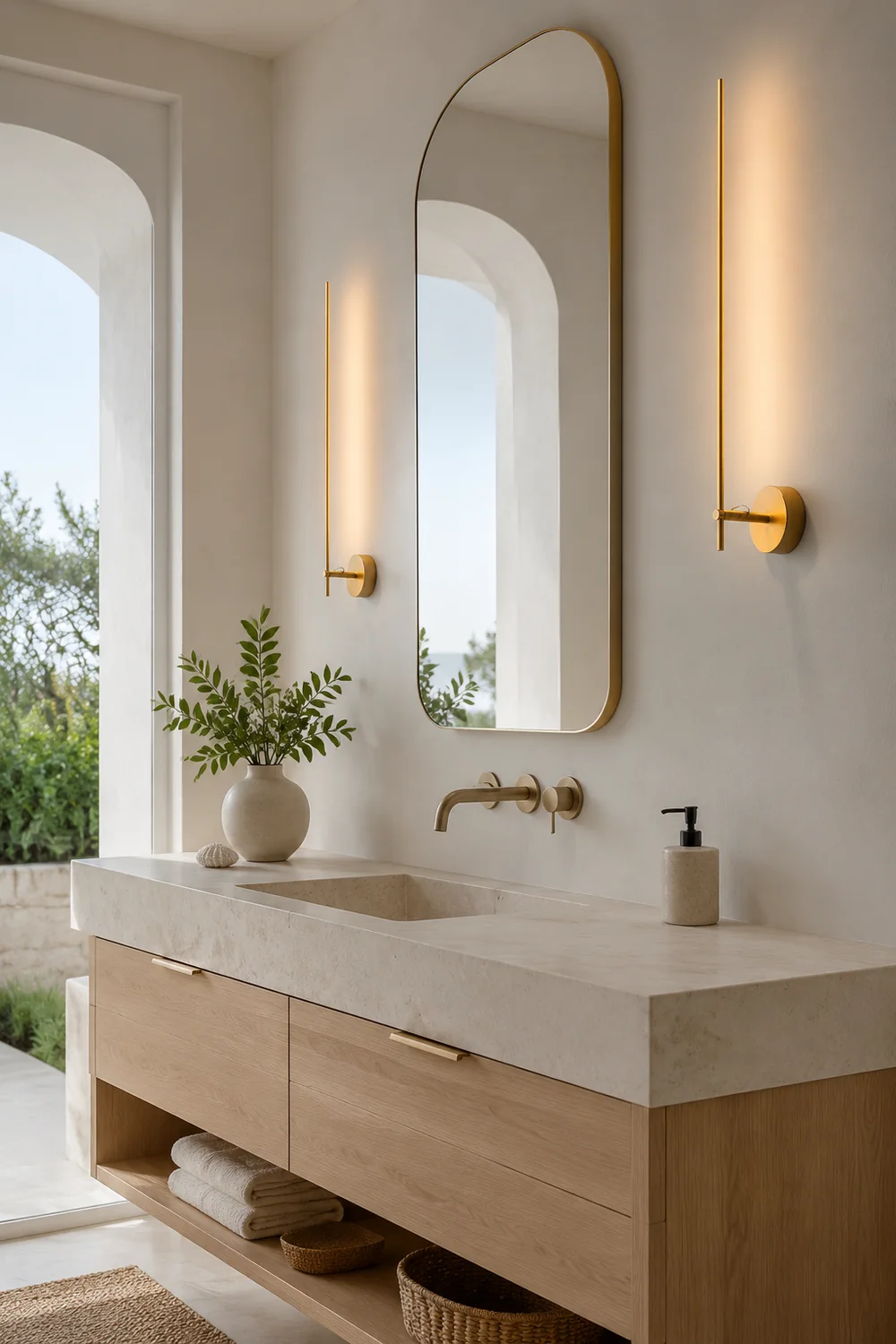 Light Stick V Sconce - Lumpaz