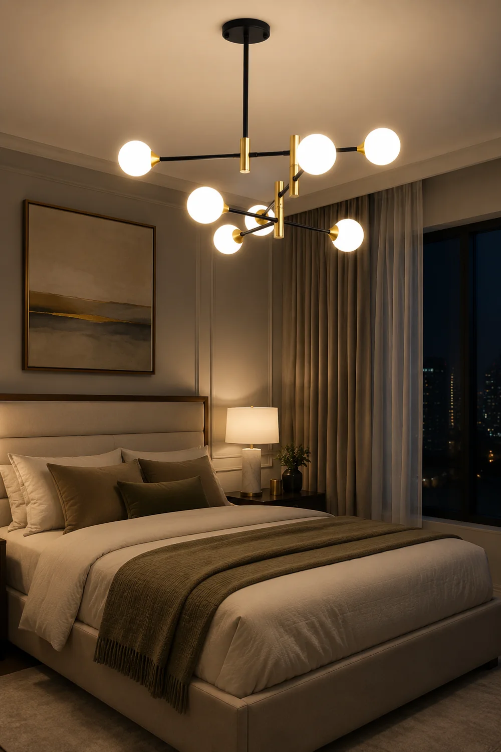 Hanging Ceiling Lamp Sputnik Chandeliers - Lumpaz