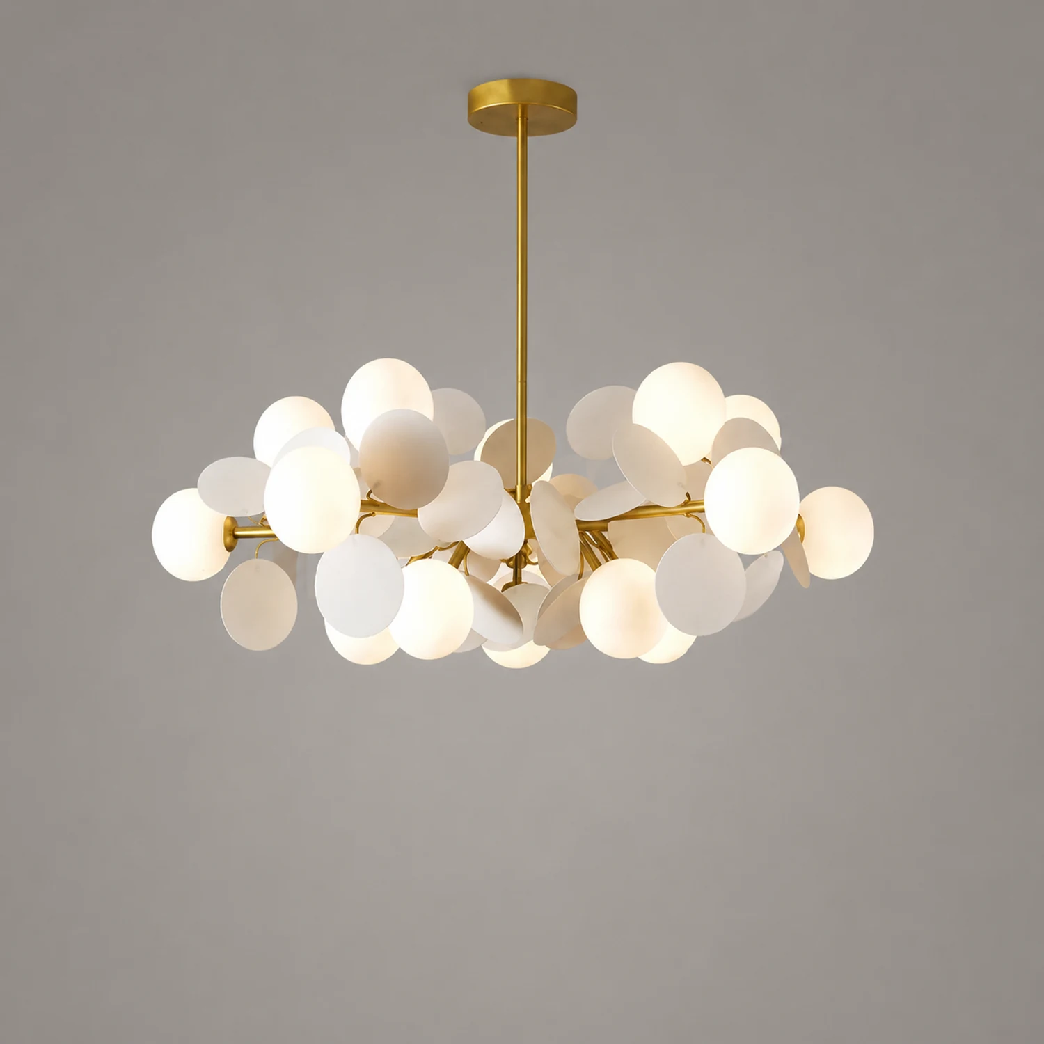 Nordic Multicolored Flower Branch Living Room Chandelier - Lumpaz