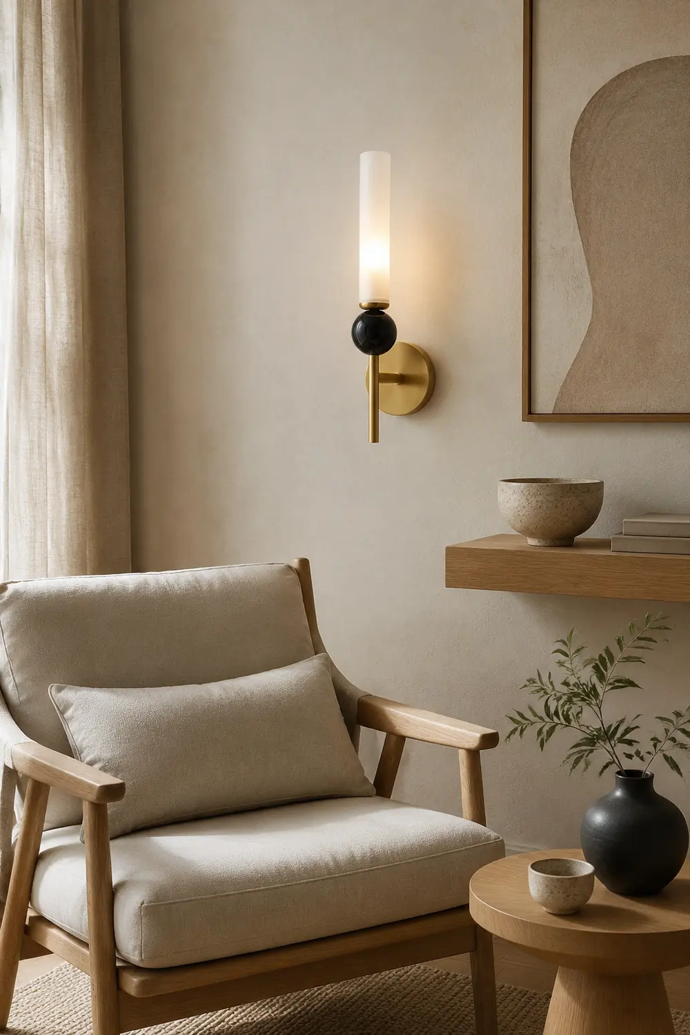 Marble Vertical Wall Lamp - Lumpaz