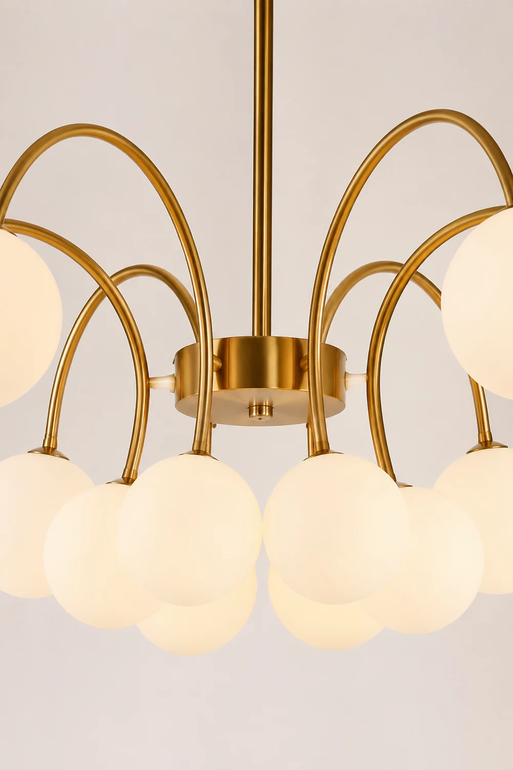 Modern Gold Sputnik Shape Chandelier - Lumpaz