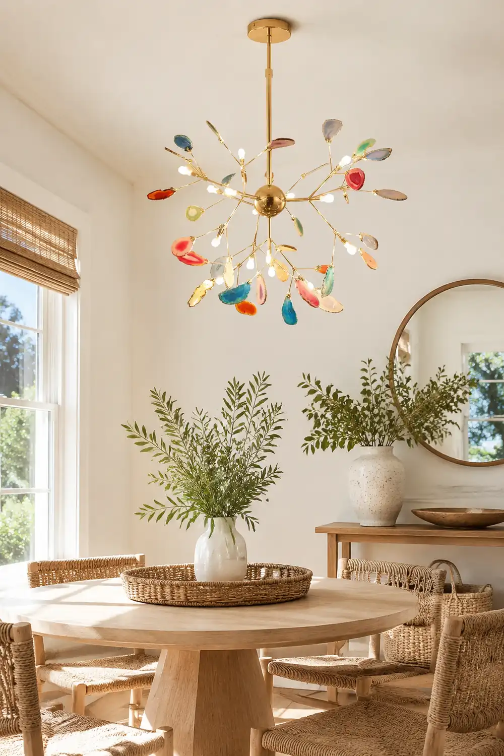Nordic Creative Light Luxury Agate Stone Chandelier - Lumpaz