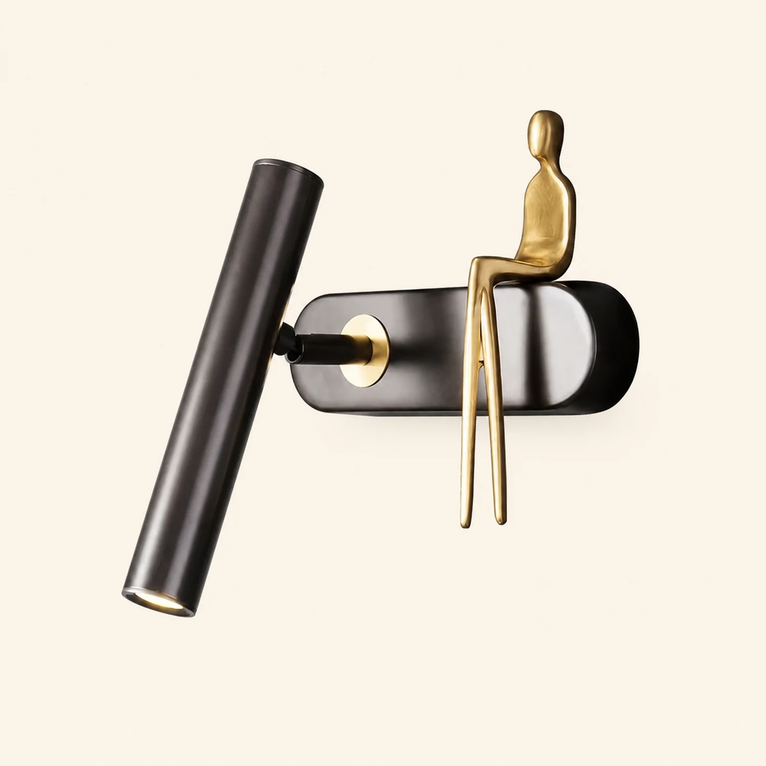 Brass Villain Wall Lamp - Lumpaz