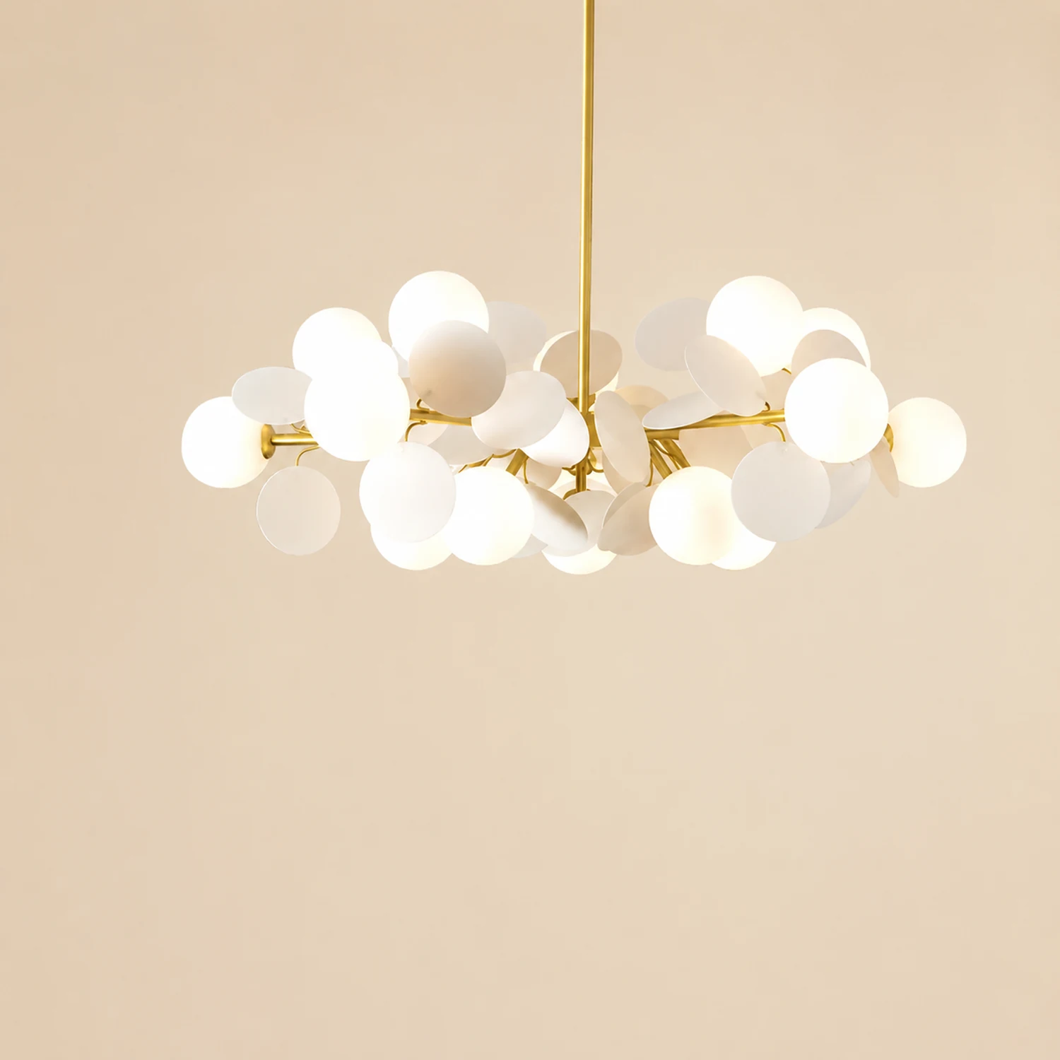 Nordic Multicolored Flower Branch Living Room Chandelier - Lumpaz