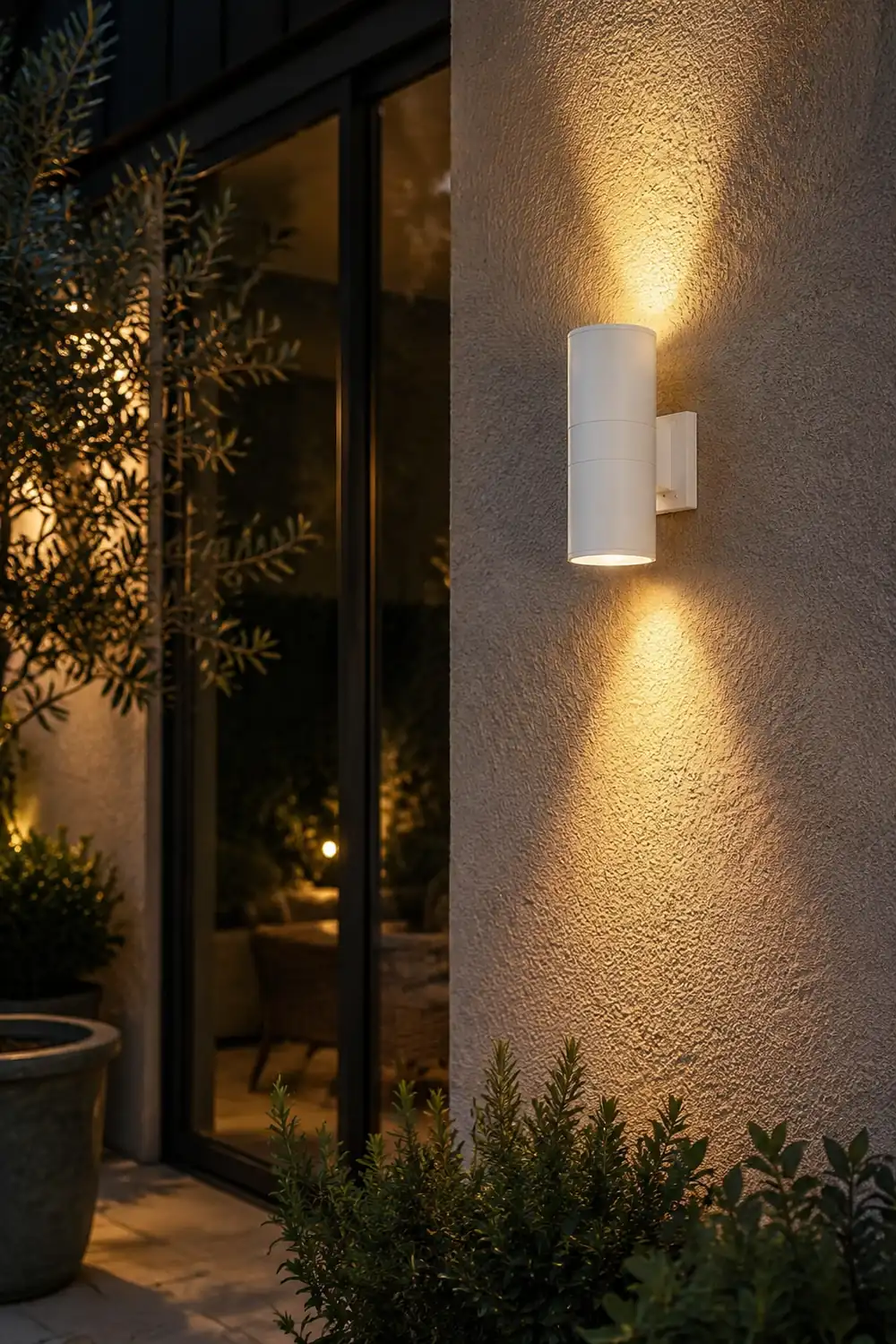 Cylindrical Outdoor Wall Light - Lumpaz