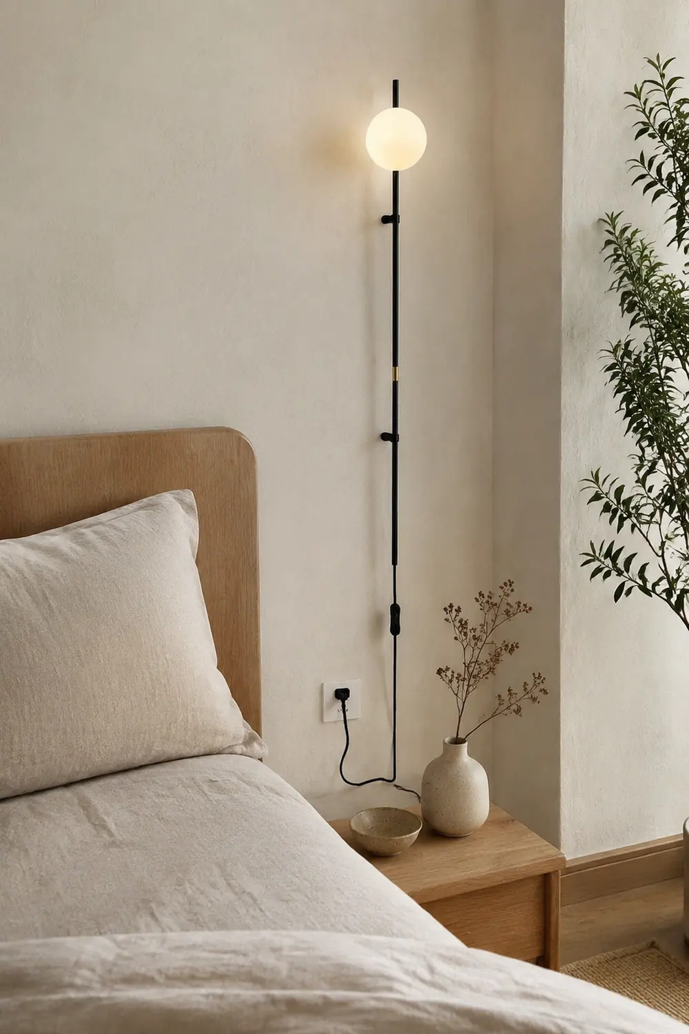 Funiculi Plug In Wall Lamp - Lumpaz