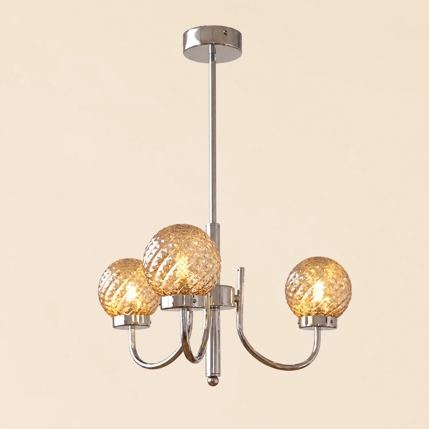 Light Luxury Glass Ball Bedroom Chandeliers - Lumpaz
