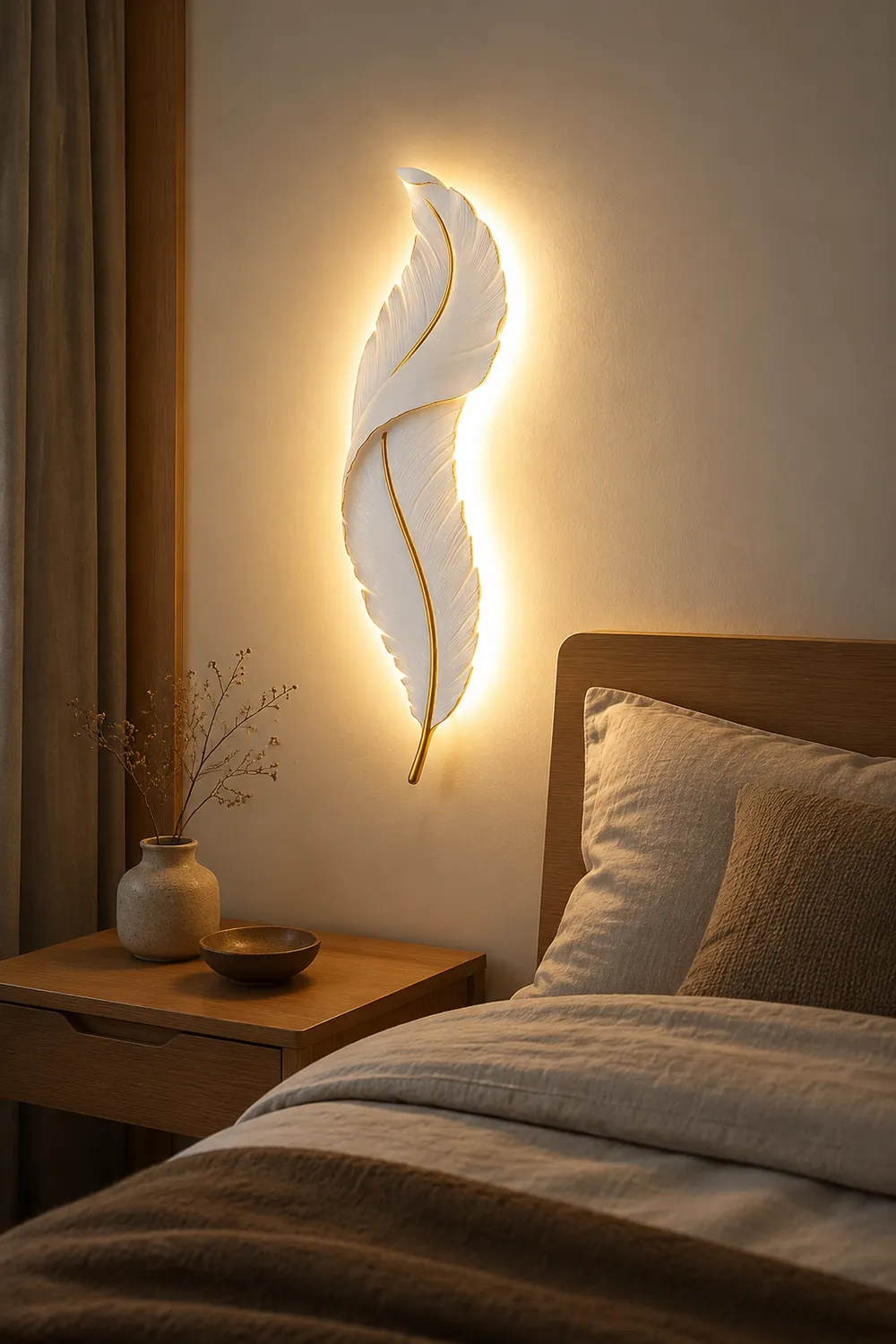 Feather Wall Lamp - Lumpaz