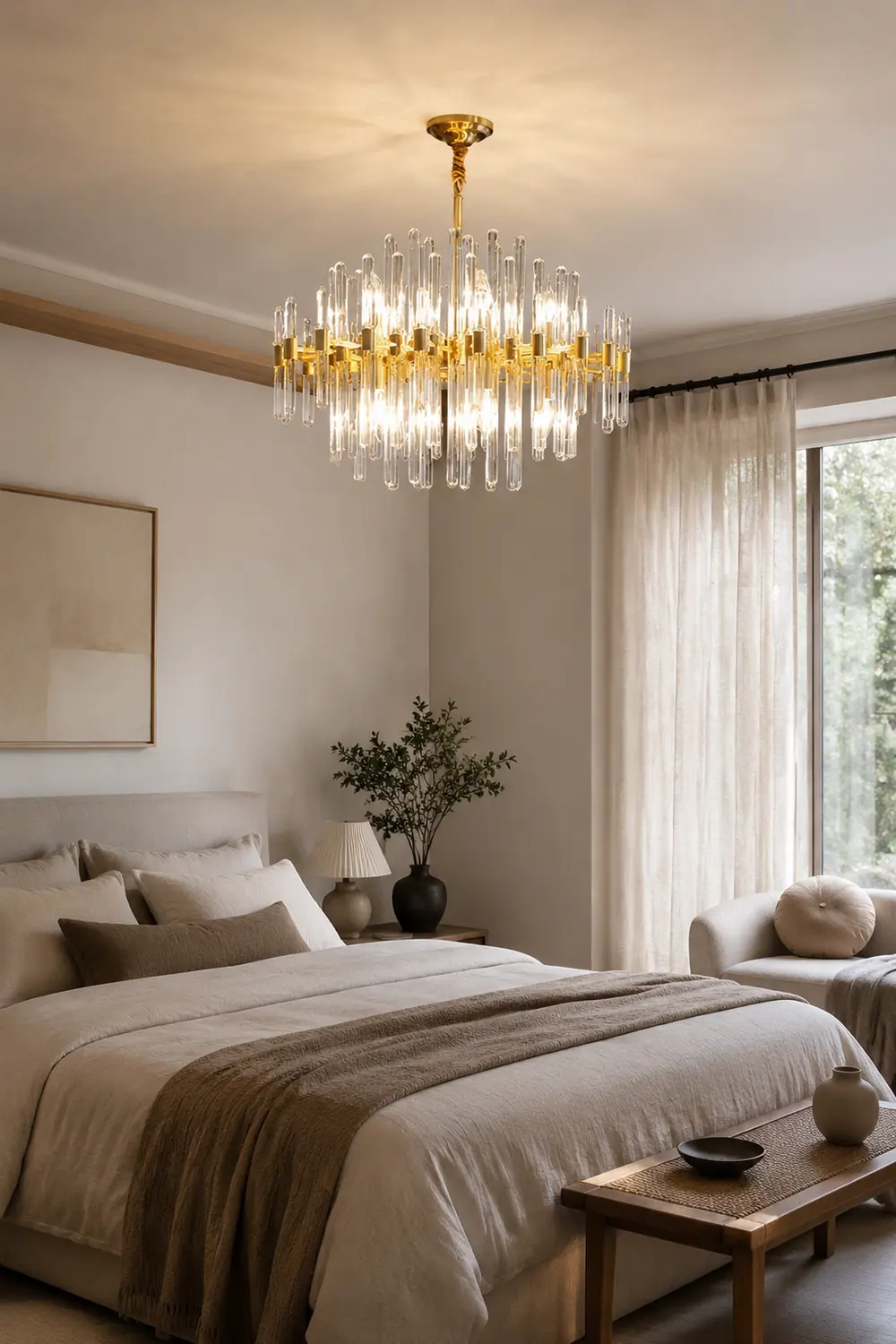 Light Luxury Crystal Post-Modern Chandelier - Lumpaz