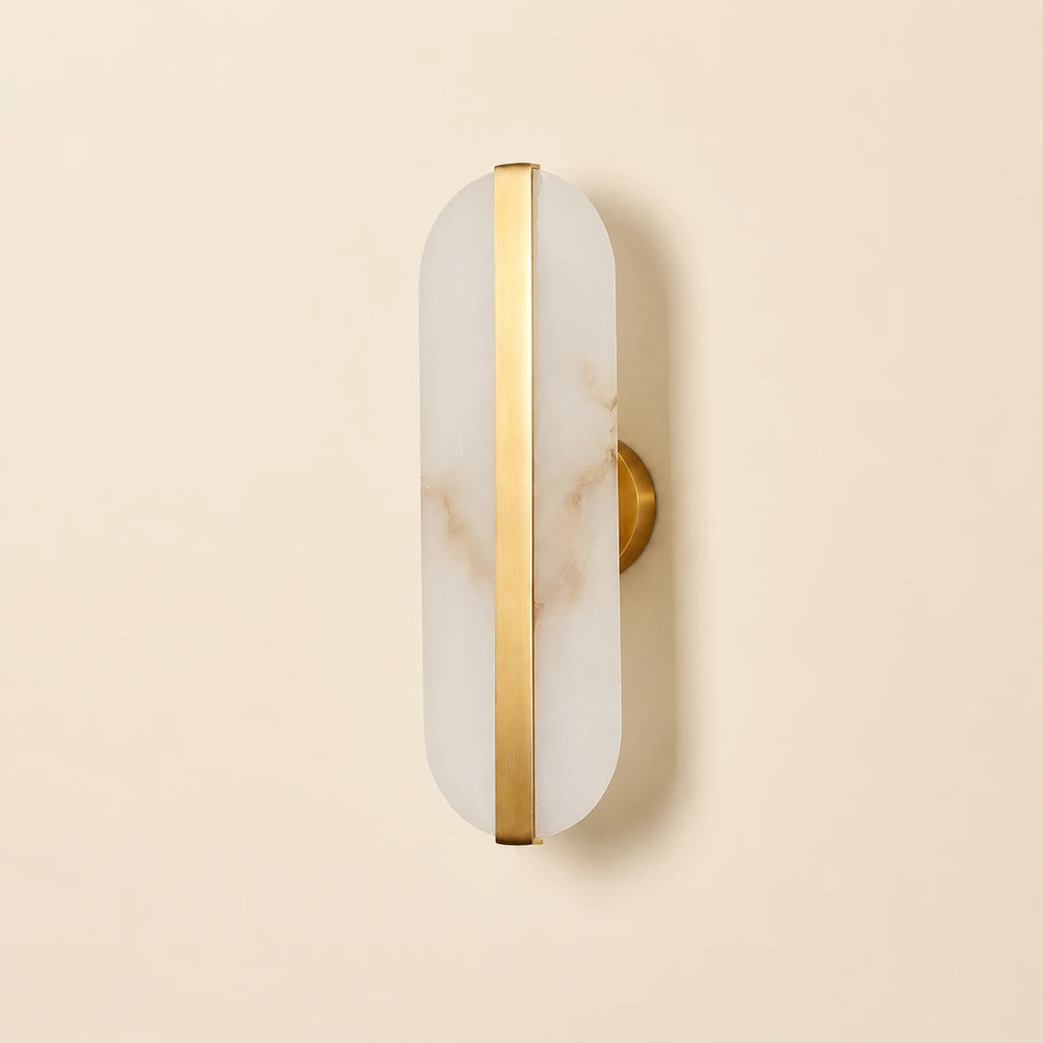 Stone Wall Alabaster LED Sconce - Lumpaz