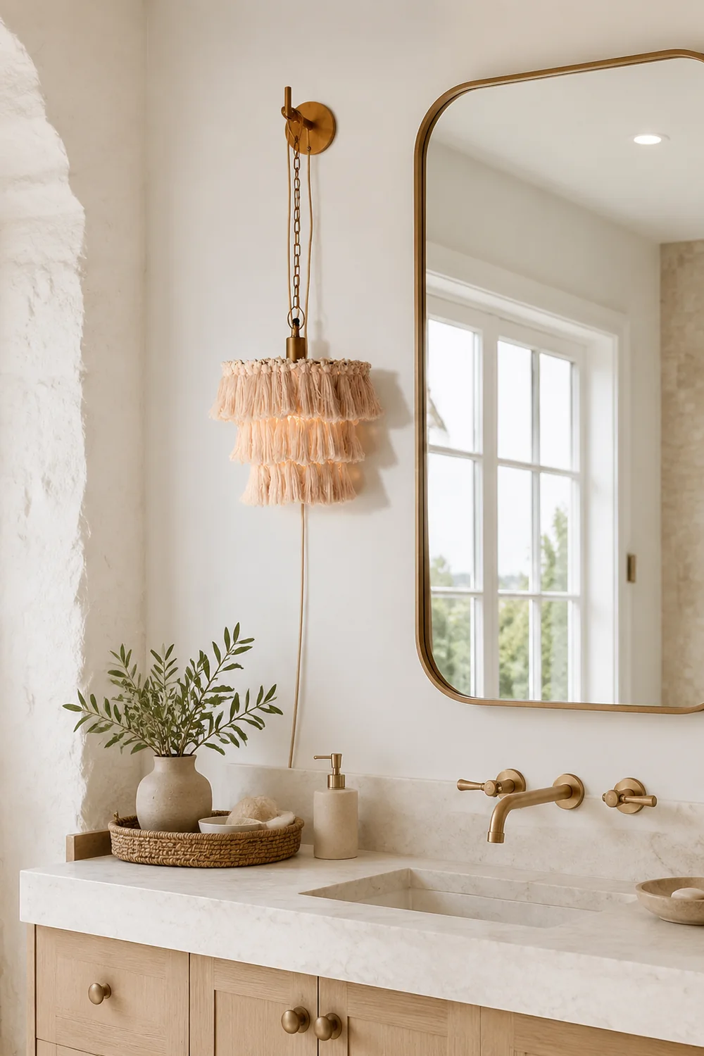Fela Tassel Wall Lamp - Lumpaz