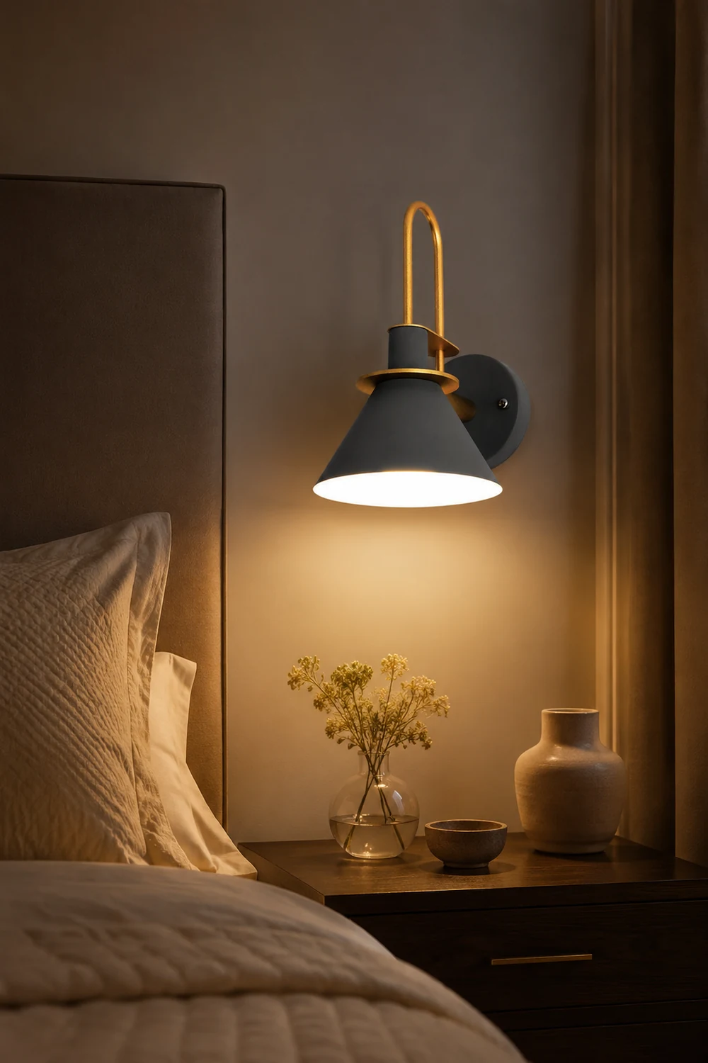Nordic Metal Wall Sconce - Lumpaz