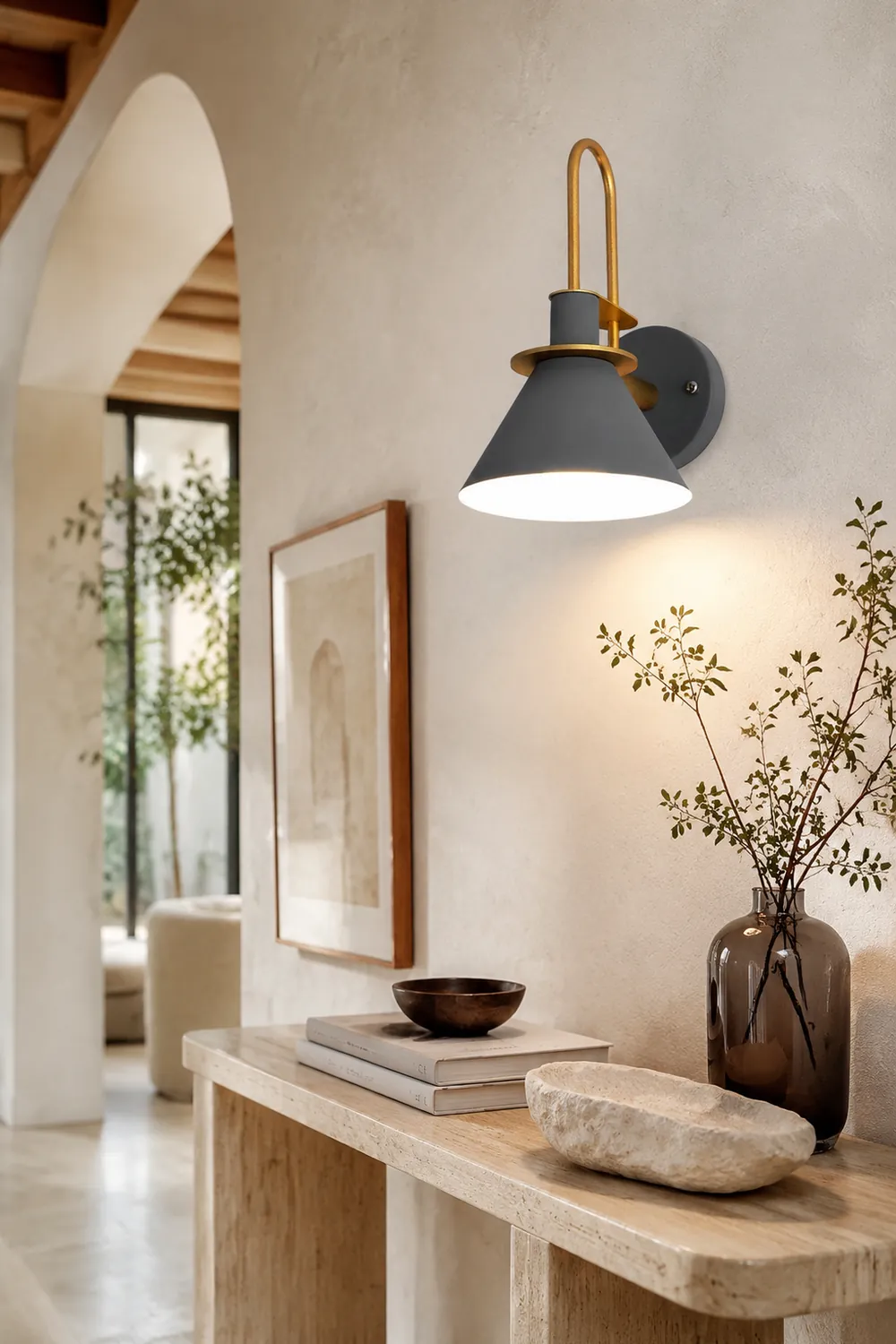 Nordic Metal Wall Sconce - Lumpaz