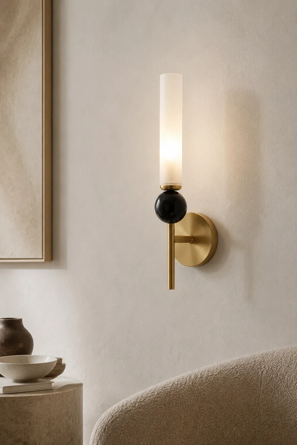 Marble Vertical Wall Lamp - Lumpaz