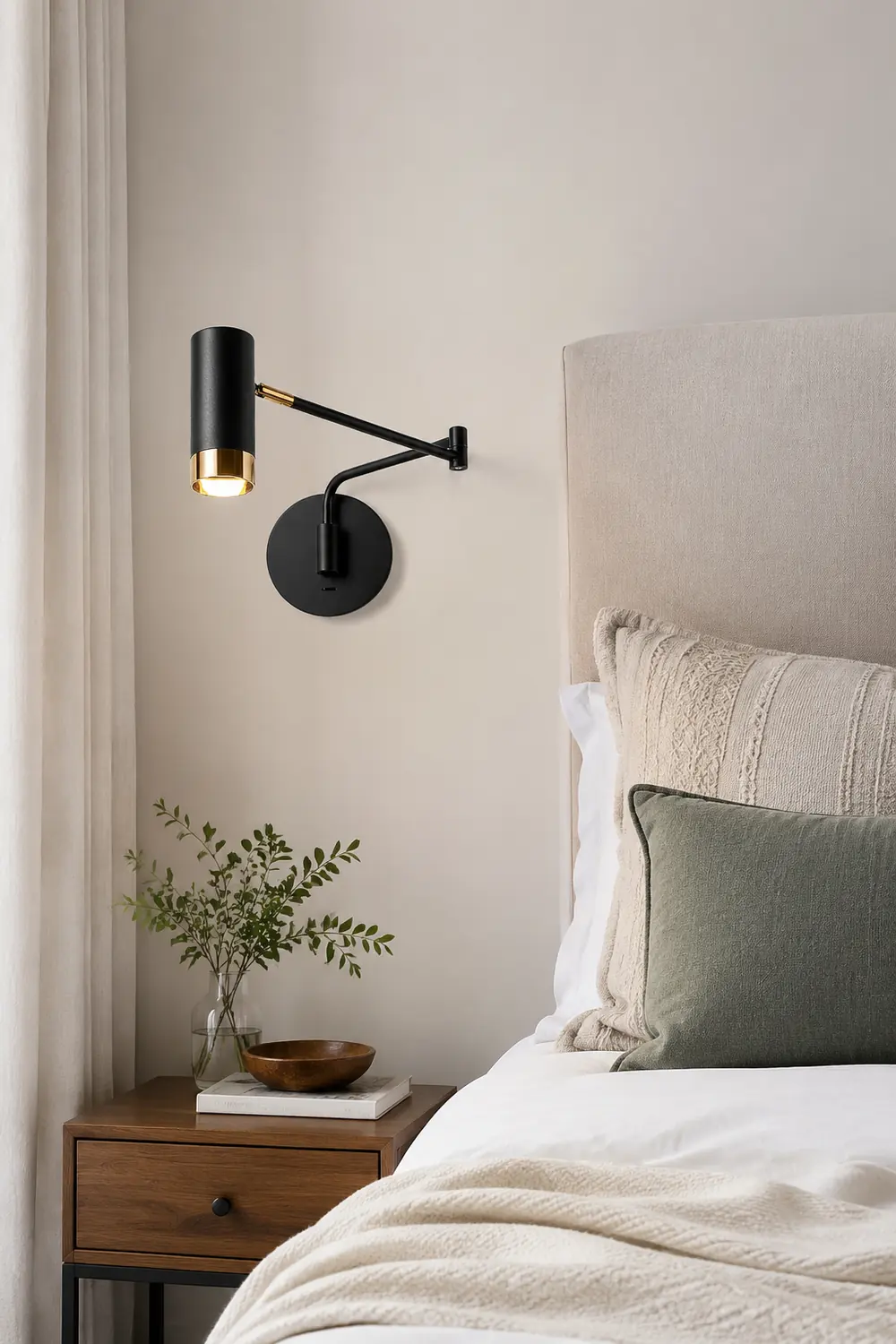 Ridge Arm Wall Lamp - Lumpaz
