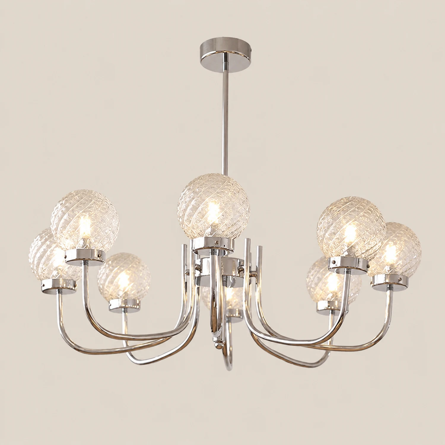 Light Luxury Glass Ball Bedroom Chandeliers - Lumpaz
