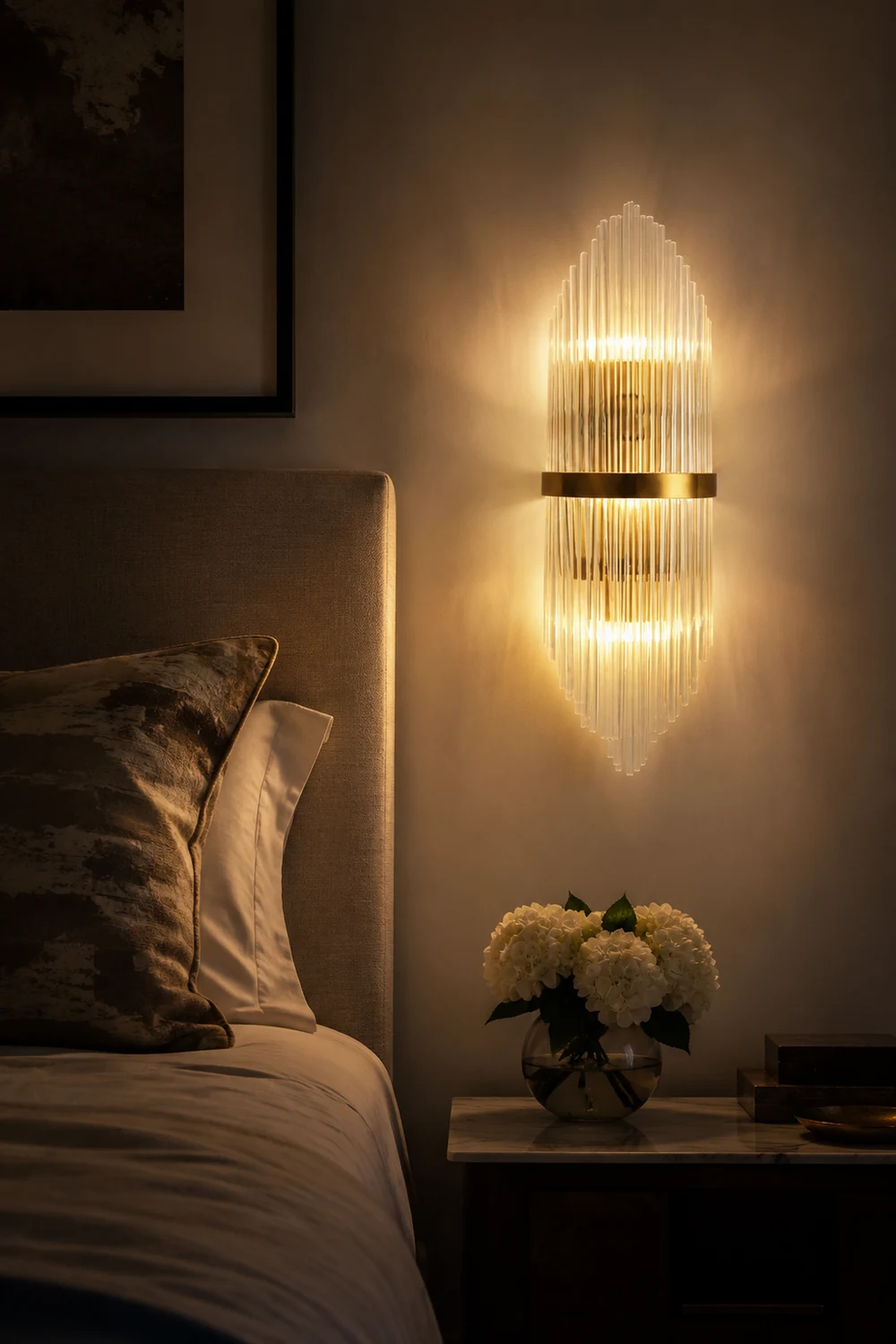 Crystal Wall Lamp - Lumpaz