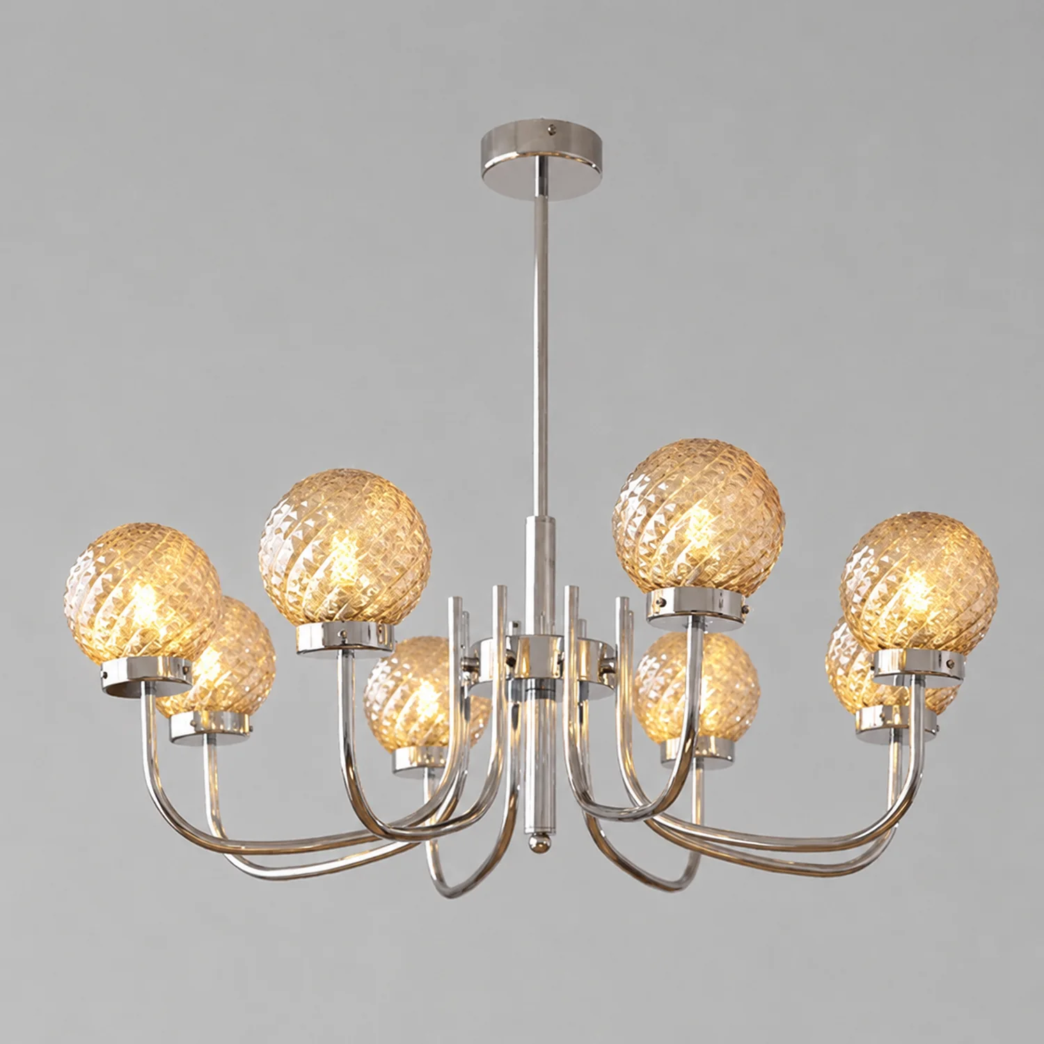 Light Luxury Glass Ball Bedroom Chandeliers - Lumpaz