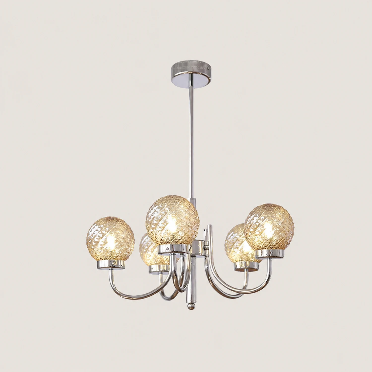 Light Luxury Glass Ball Bedroom Chandeliers - Lumpaz
