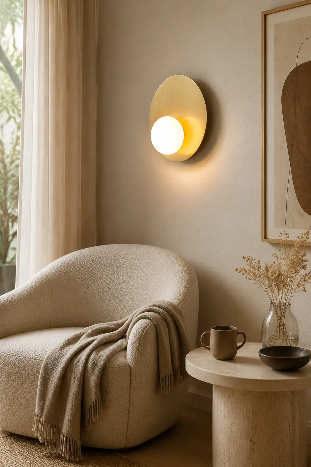 Nodes Angled Wall Sconce - Lumpaz