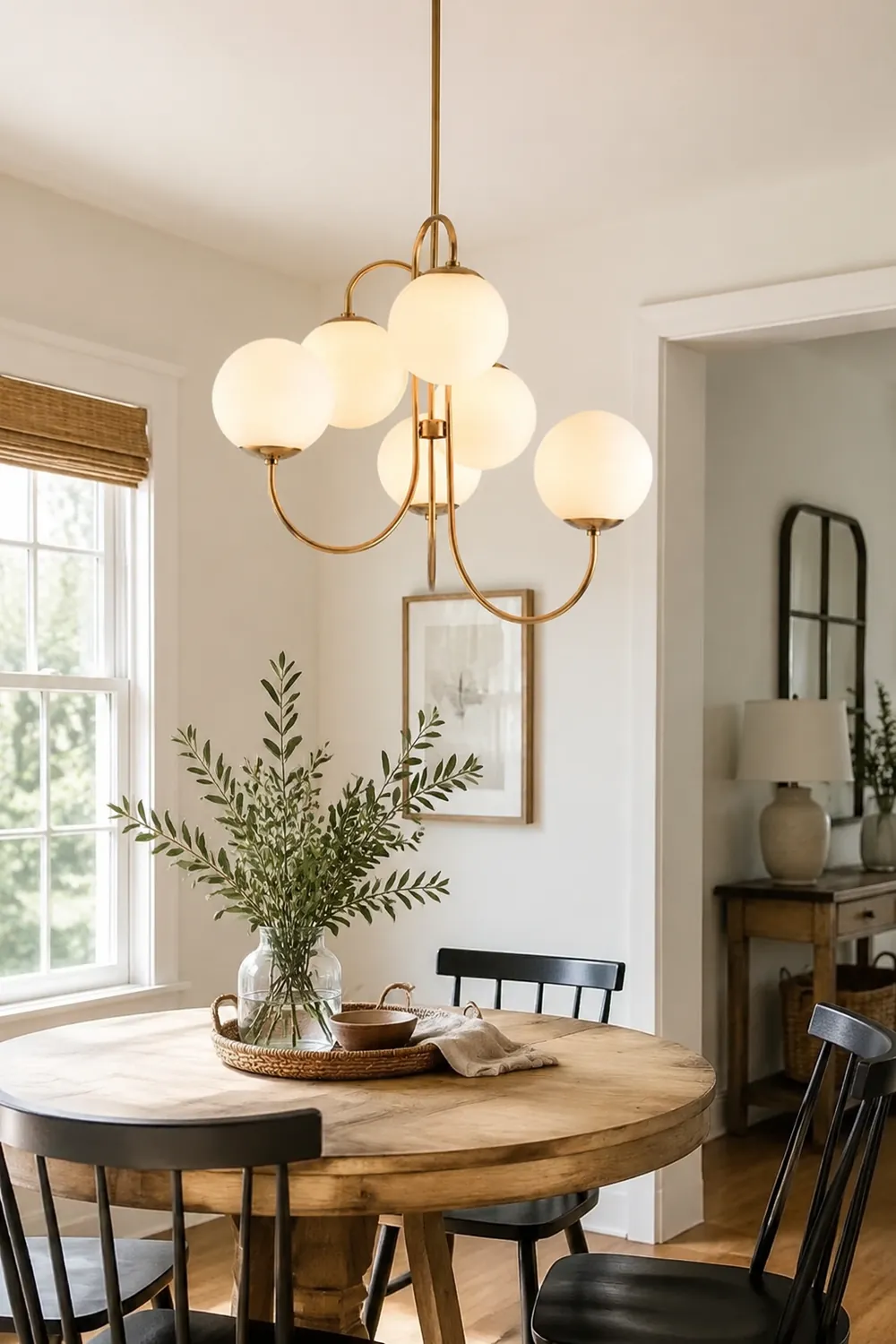Metal Glass Vintage Chandelier - Lumpaz