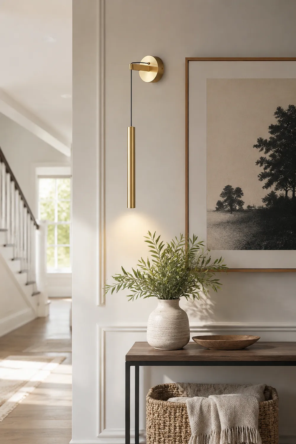 Brass Line Wall Light - Lumpaz