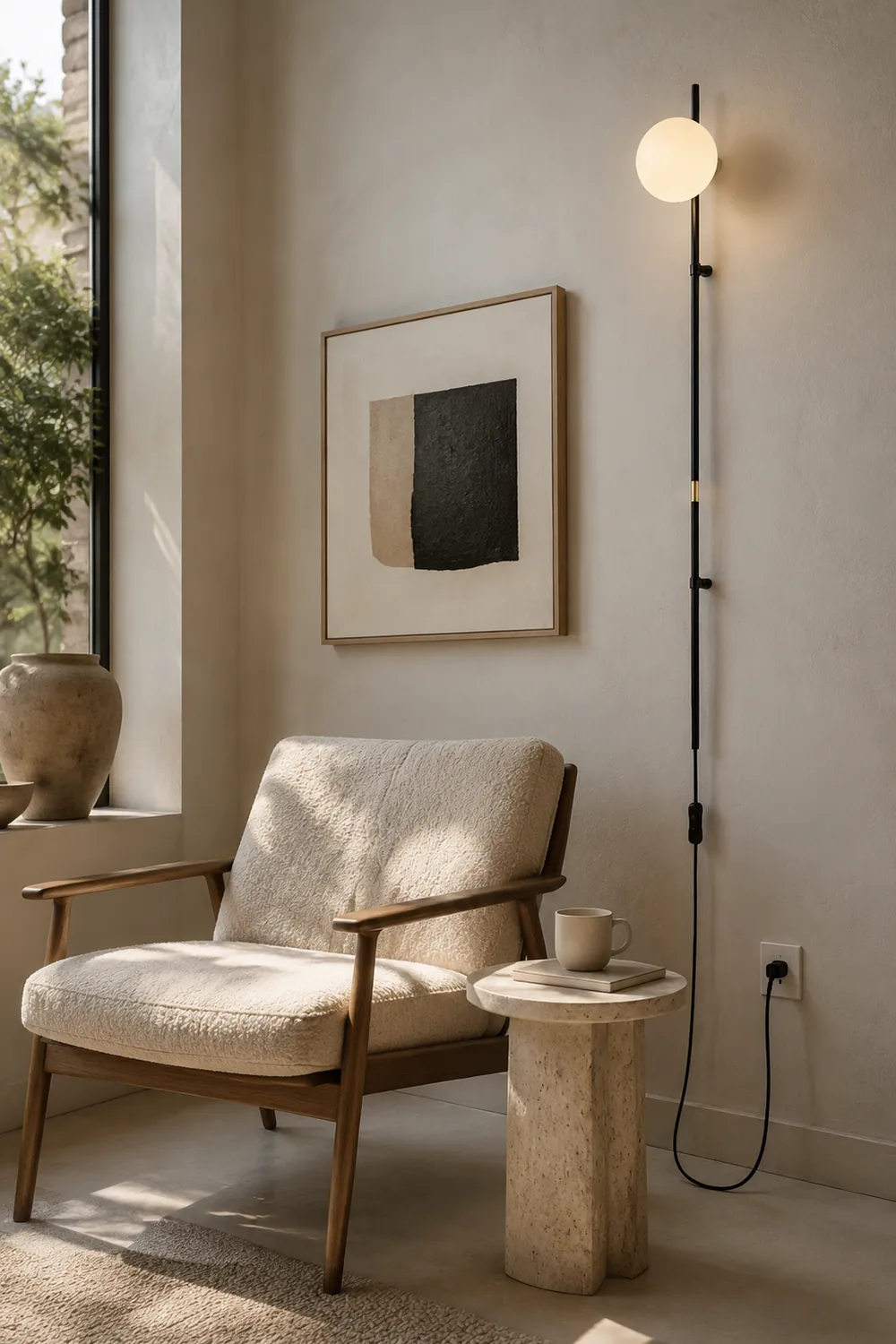 Funiculi Plug In Wall Lamp - Lumpaz