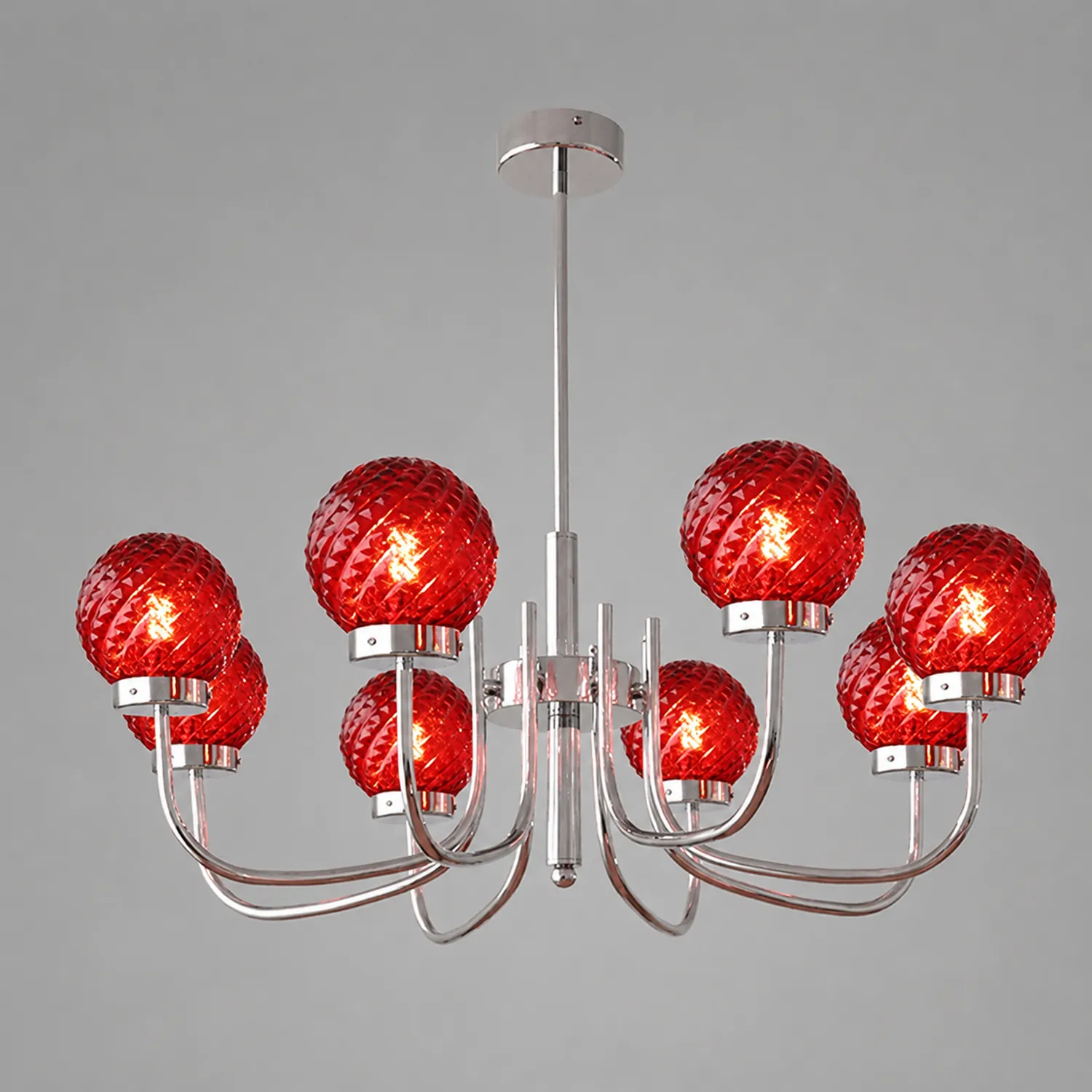 Light Luxury Glass Ball Bedroom Chandeliers - Lumpaz