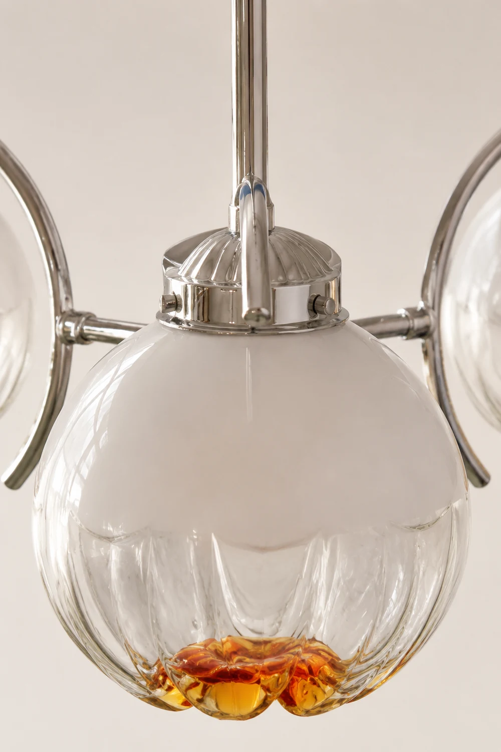 Modern Classic Flower Shape Glass Chandelier - Lumpaz