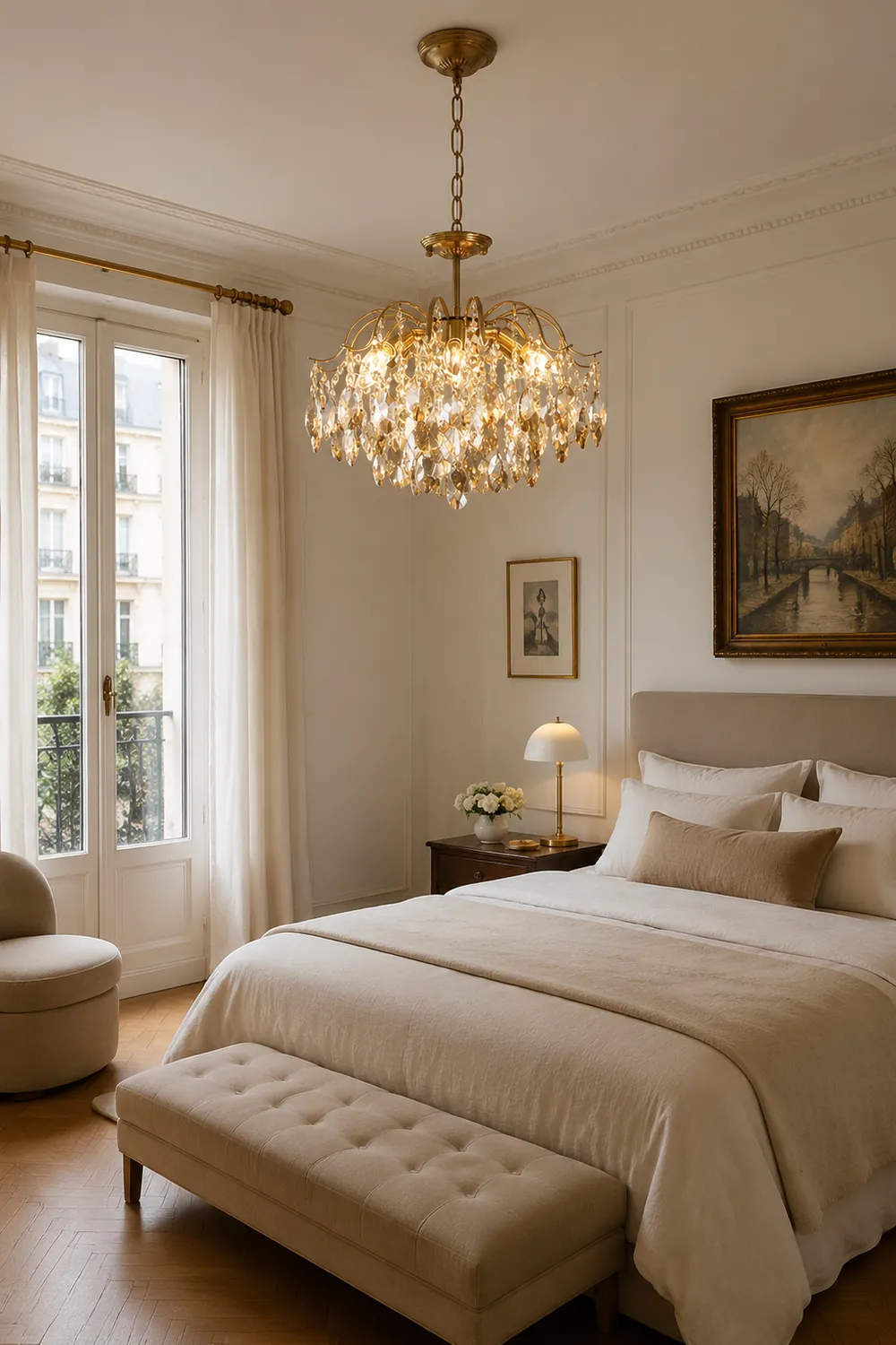 French Light luxury Romantic Crystal Chandelier - Lumpaz