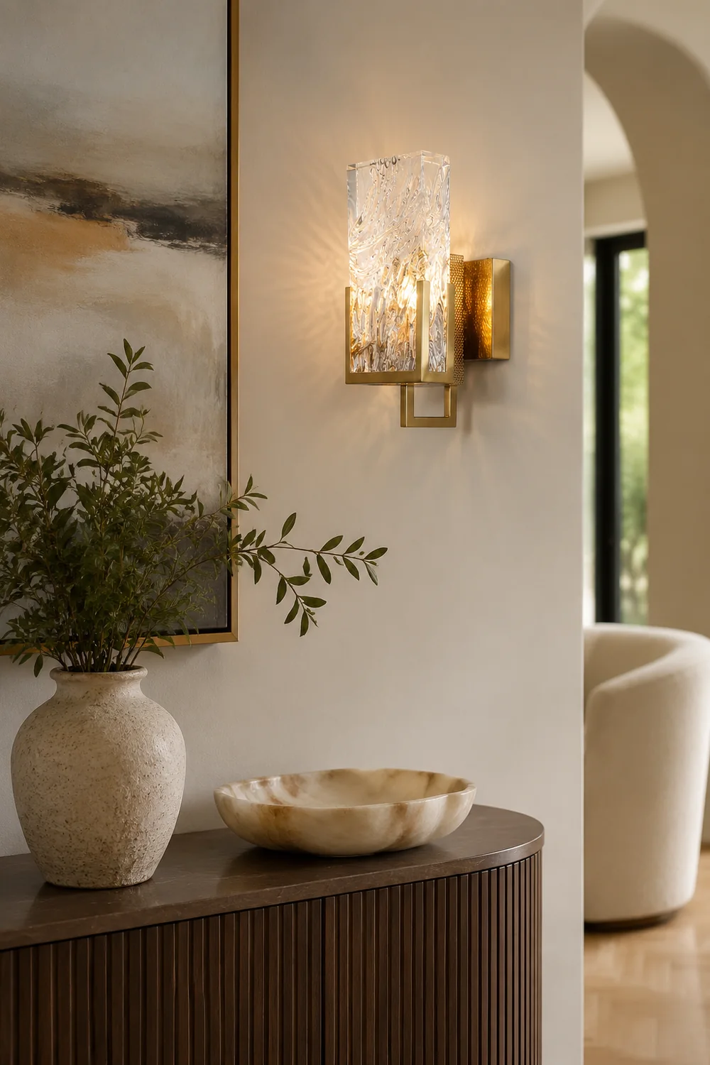 Ice Crystal Wall Lamp - Lumpaz