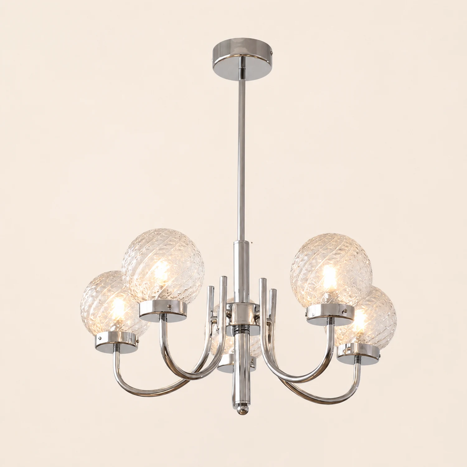 Light Luxury Glass Ball Bedroom Chandeliers - Lumpaz