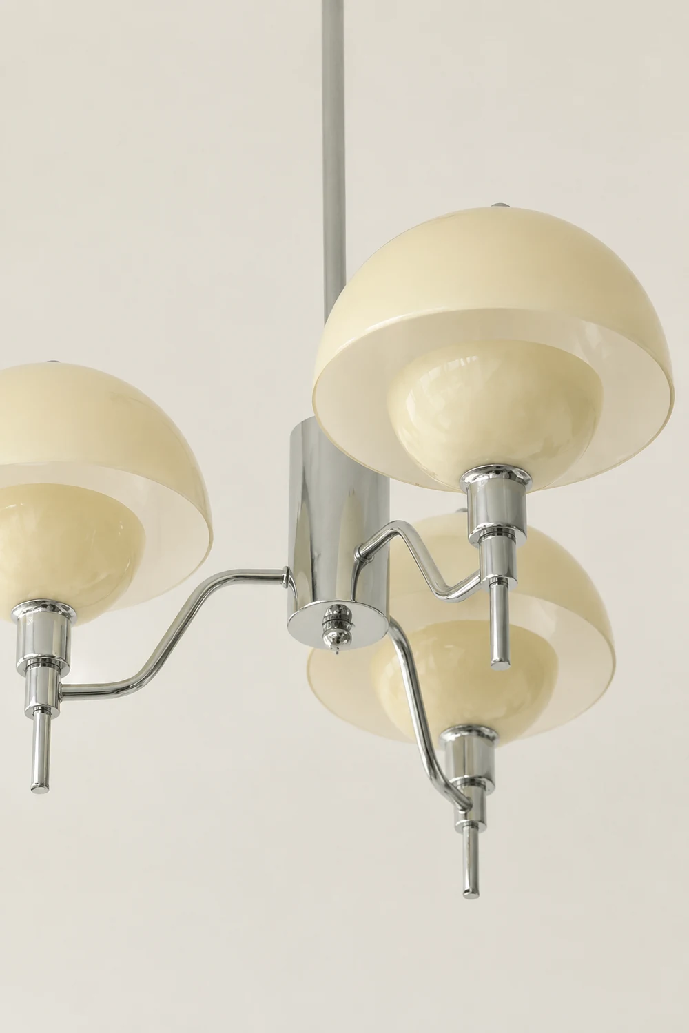 French White Cream Mushroom Chandelier - Lumpaz