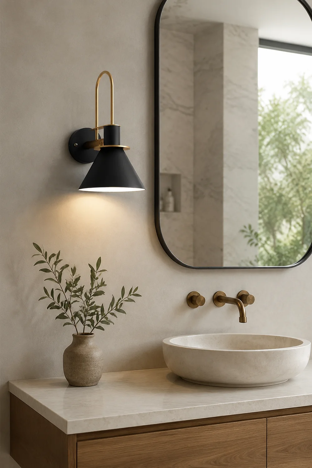 Nordic Metal Wall Sconce - Lumpaz