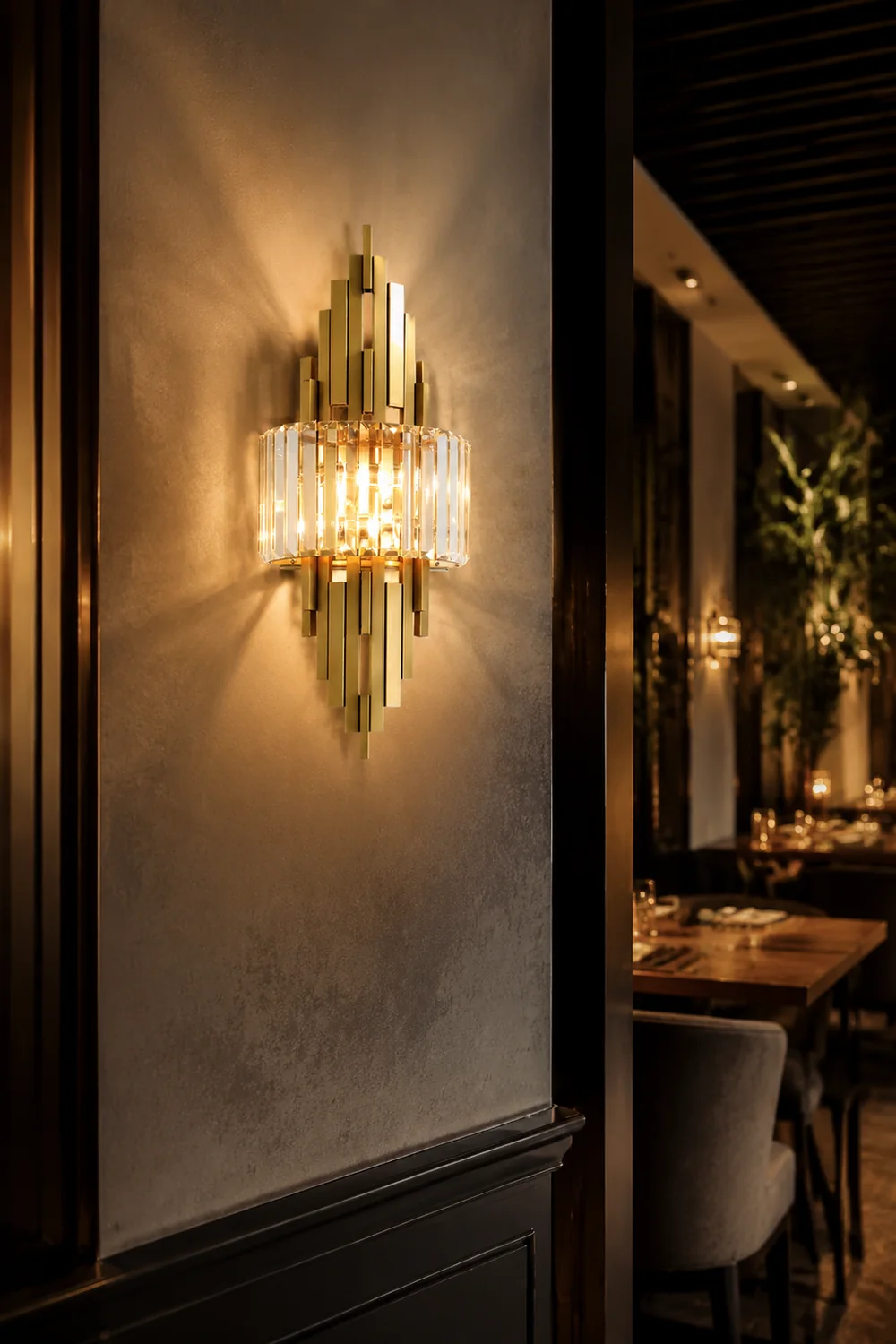Kubica Crystal Wall Lamp - Lumpaz